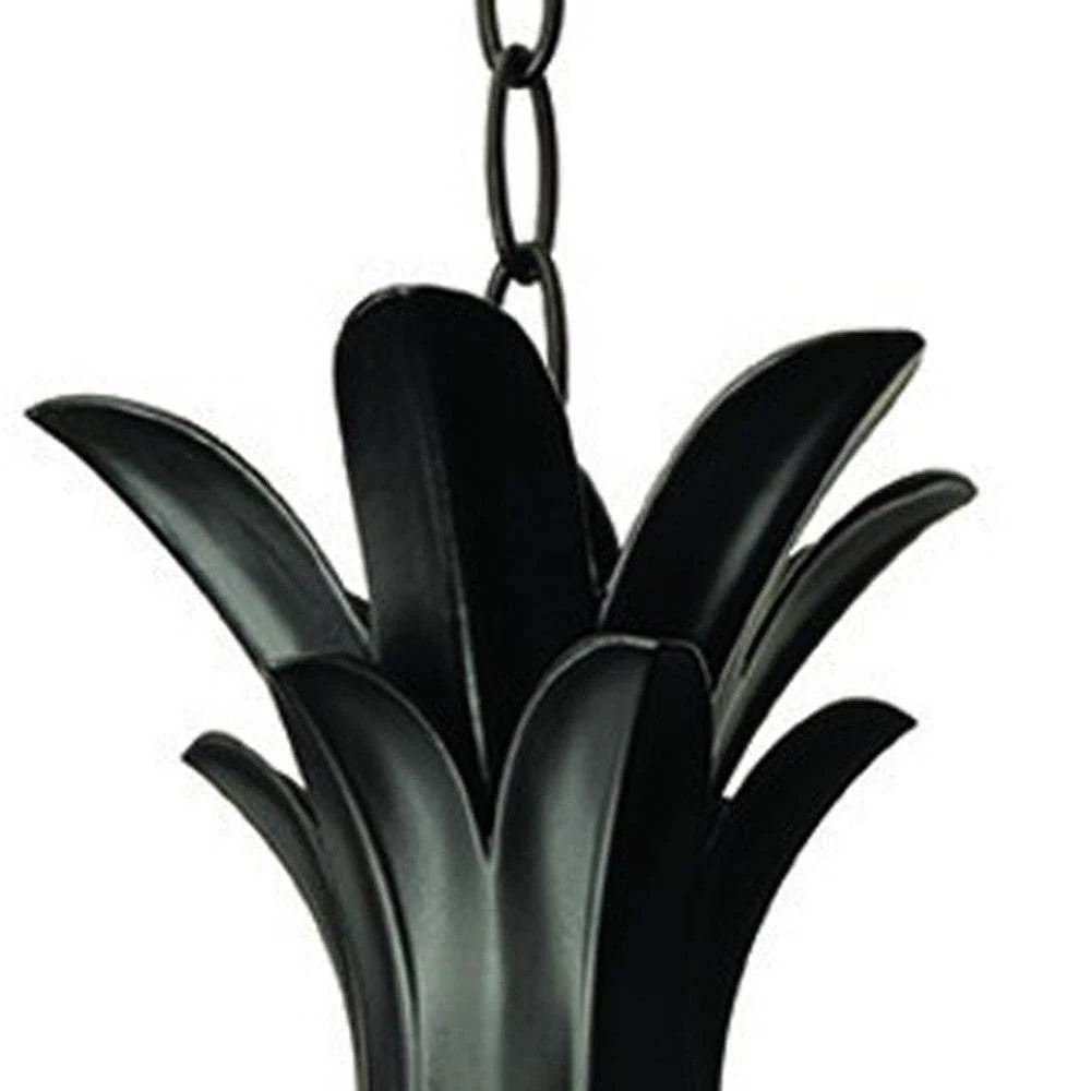 Lanai 3-Light Black Coral Hanging Light - Image 4
