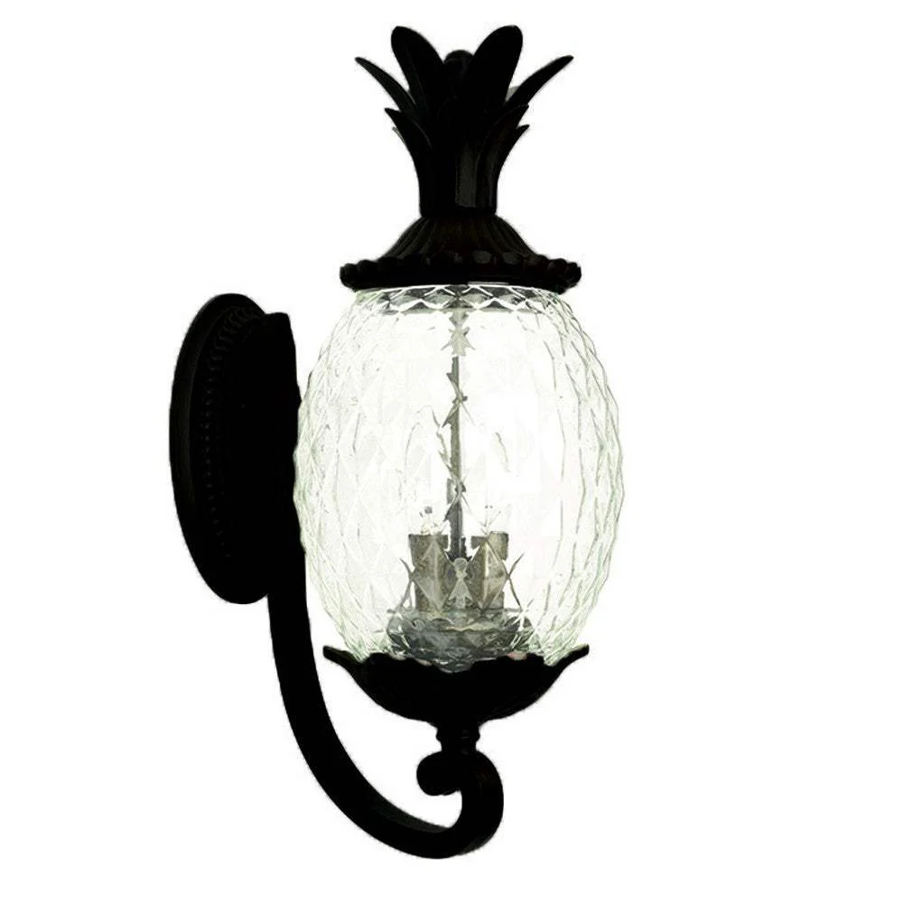 Lanai 3-Light Matte Black Wall Light - Image 2