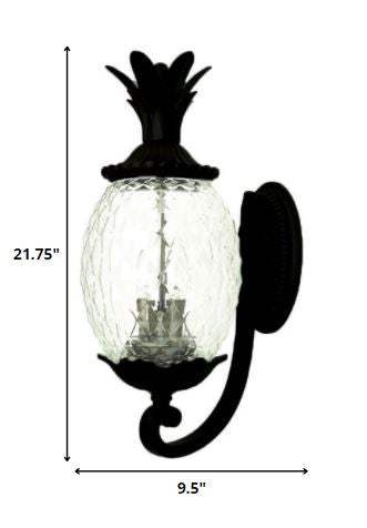 Lanai 3-Light Matte Black Wall Light - Image 5