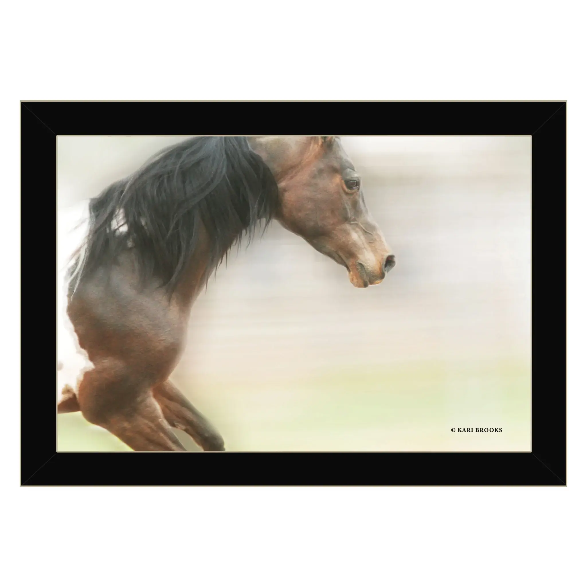 Leap Of Faith 1 Black Framed Print Wall Art - Image 2