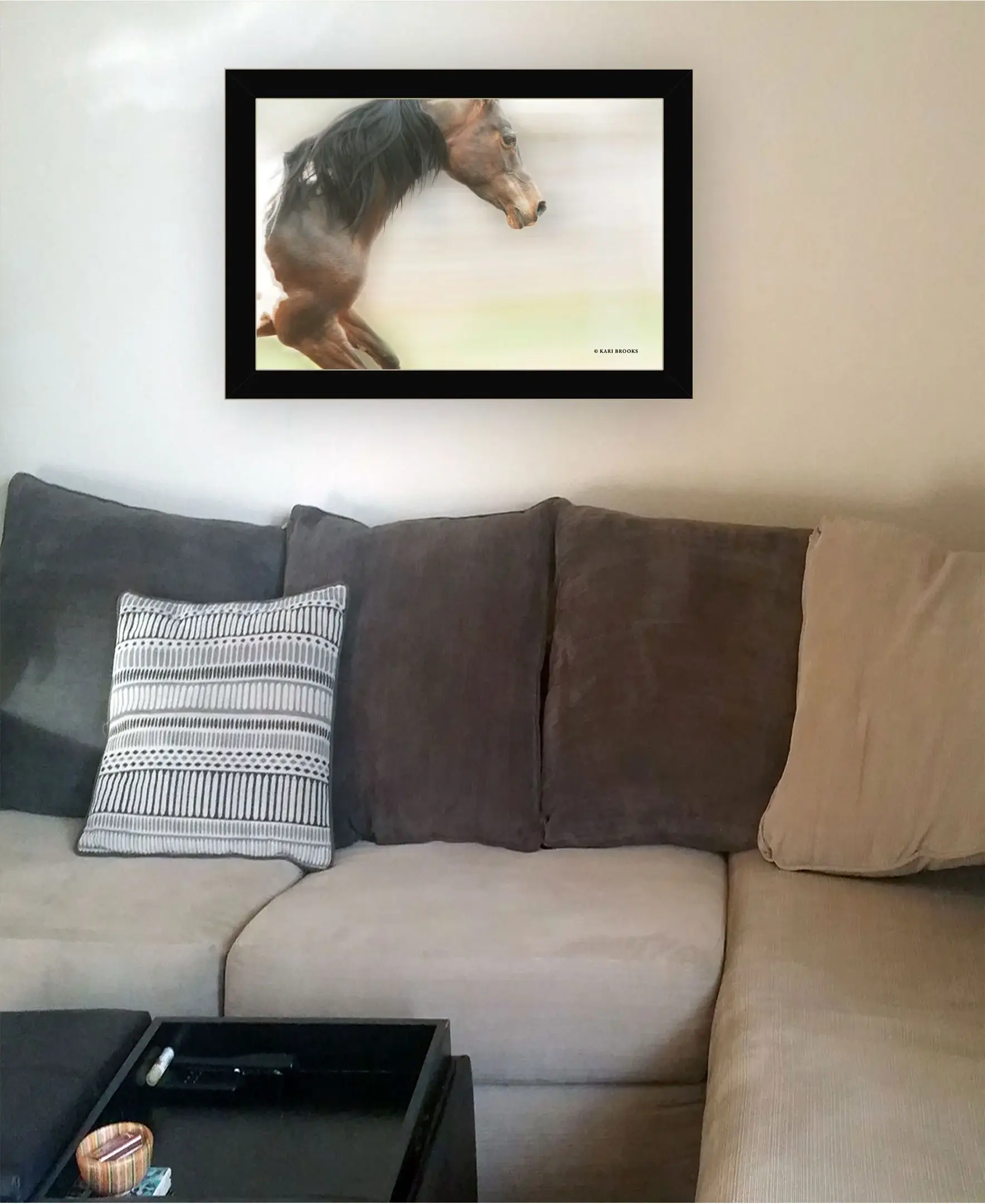 Leap Of Faith 1 Black Framed Print Wall Art - Image 4