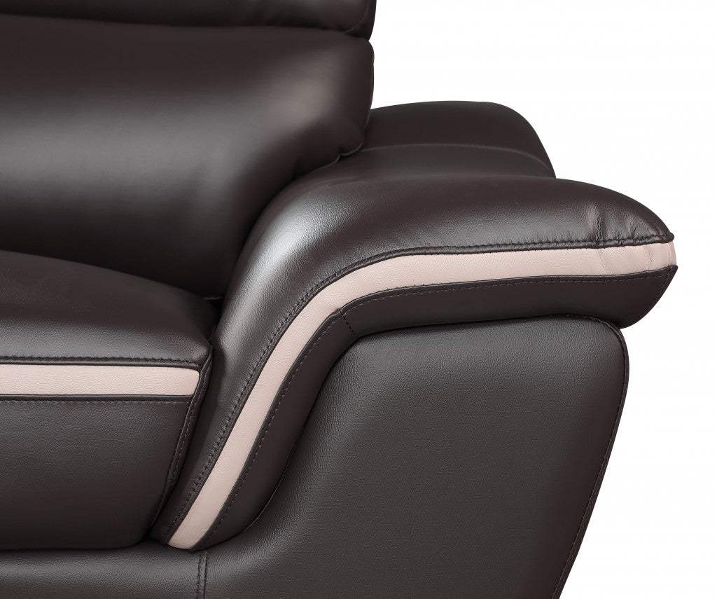 Leather Match Solid Color Pillow Top Arms Club Chair Silver Legs - Image 7