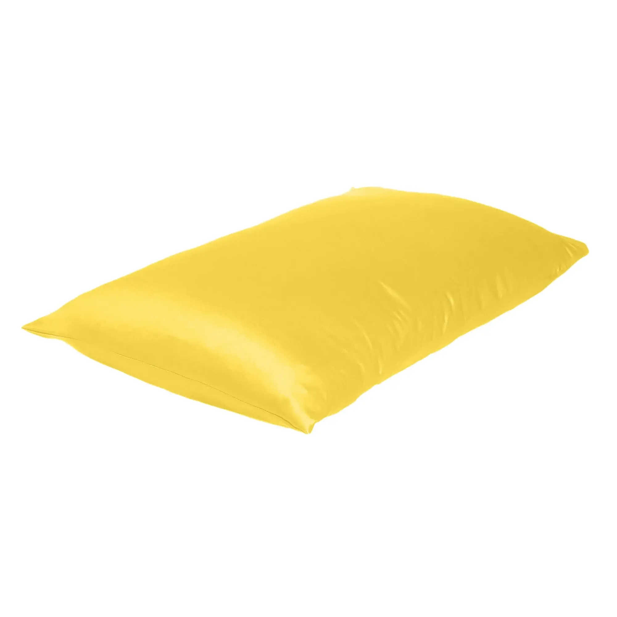 Lemon Dreamy Set Of 2 Silky Satin King Pillowcases - Image 2