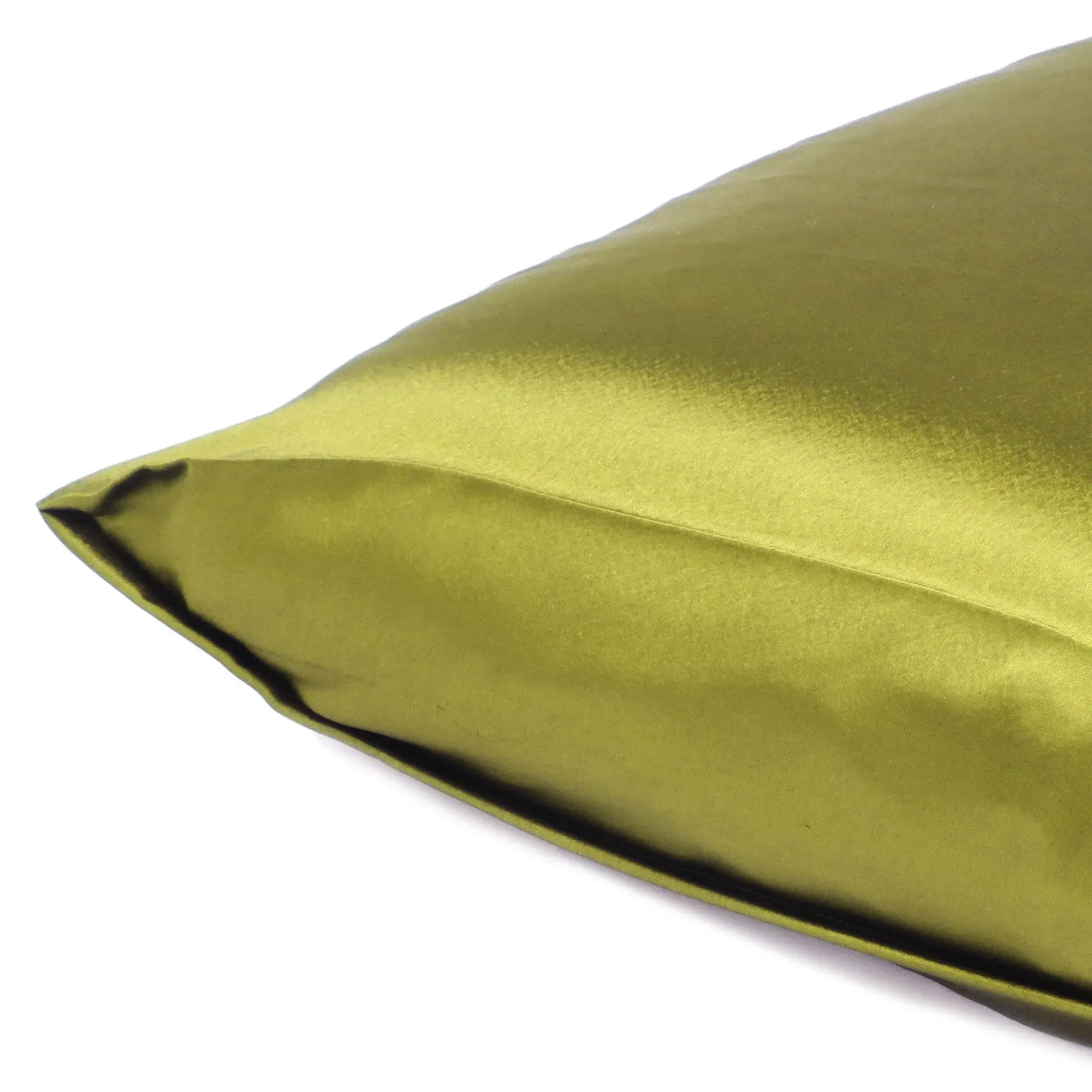 Lemongrass Dreamy Set Of 2 Silky Satin Queen Pillowcases - Image 5