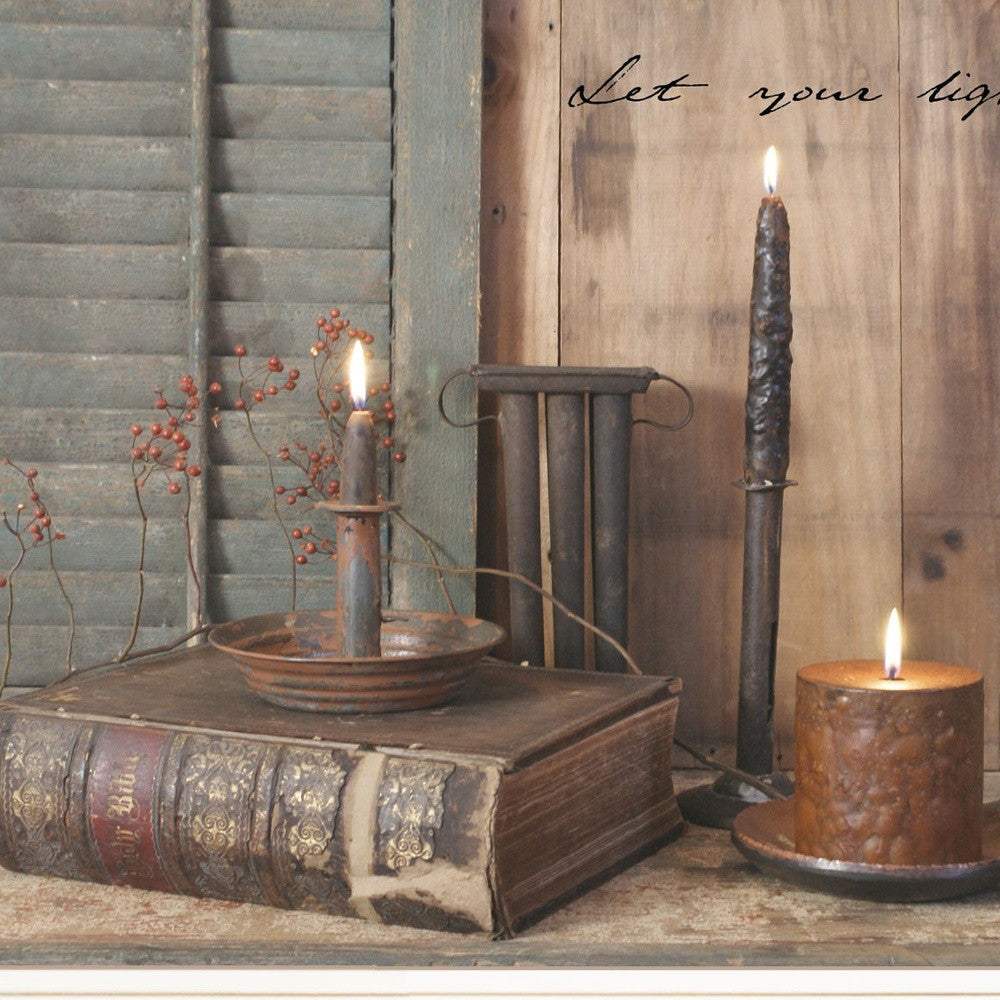 Let Your Light Shine 1 White Framed Print Wall Art - Image 5