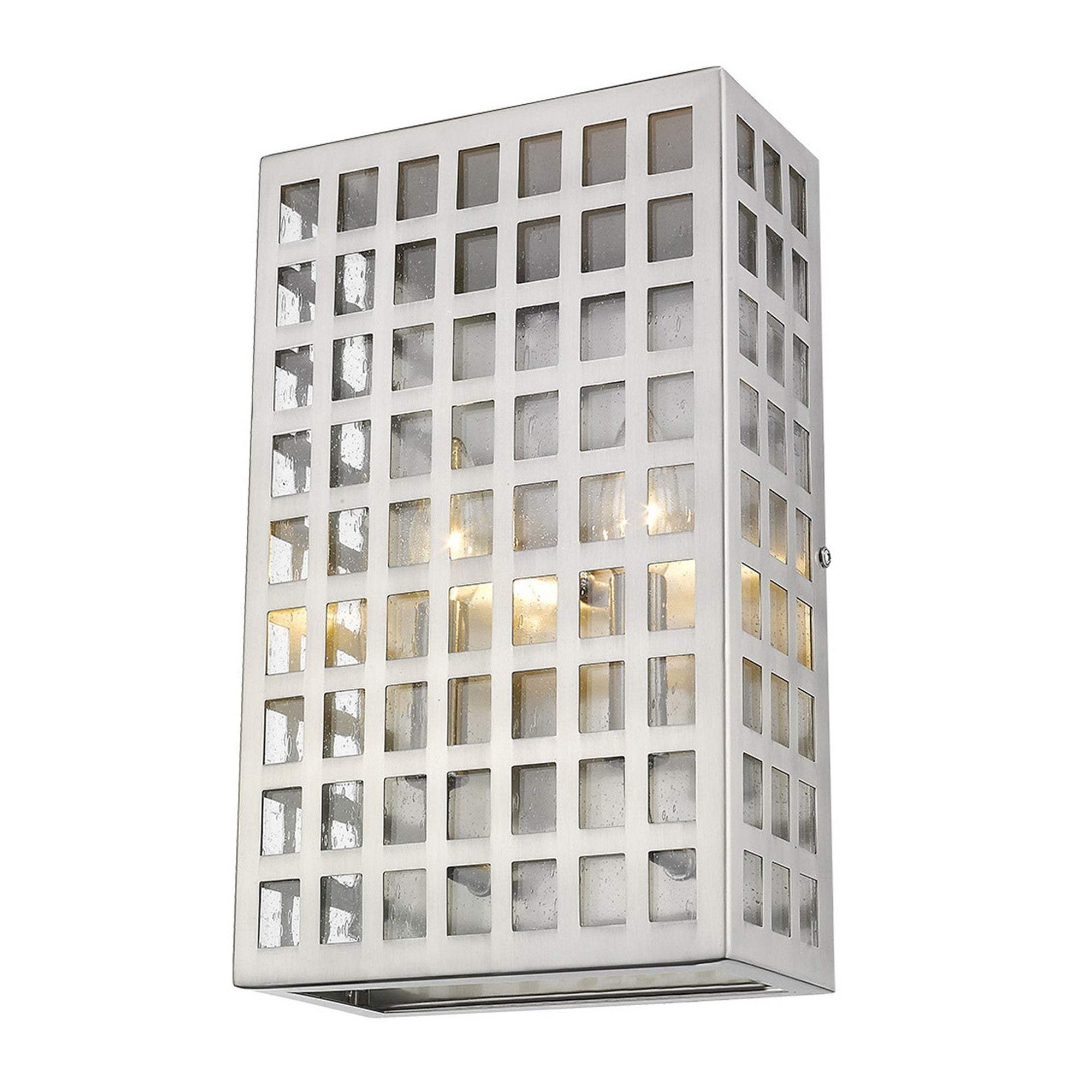 Letzel 2-Light Satin Nickel ADA Wall Sconce - Image 2