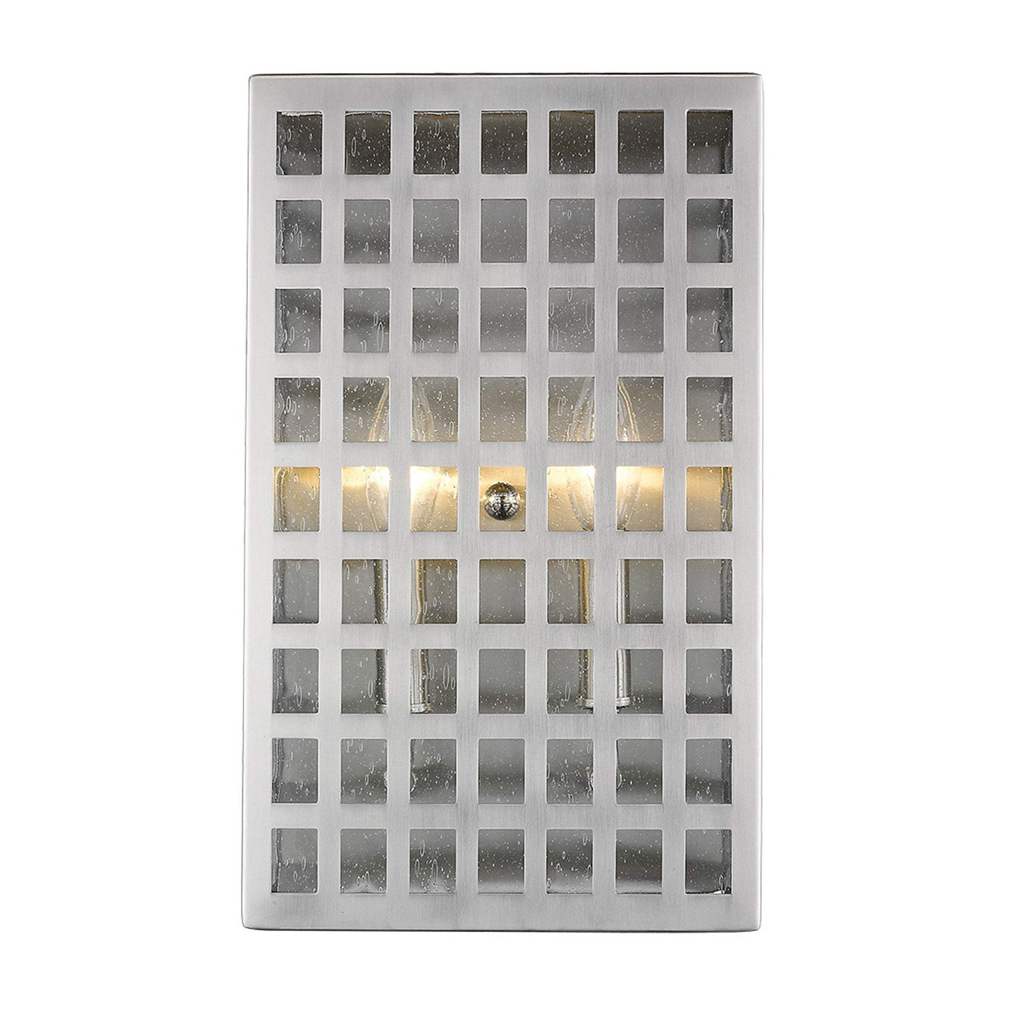 Letzel 2-Light Satin Nickel ADA Wall Sconce - Image 4