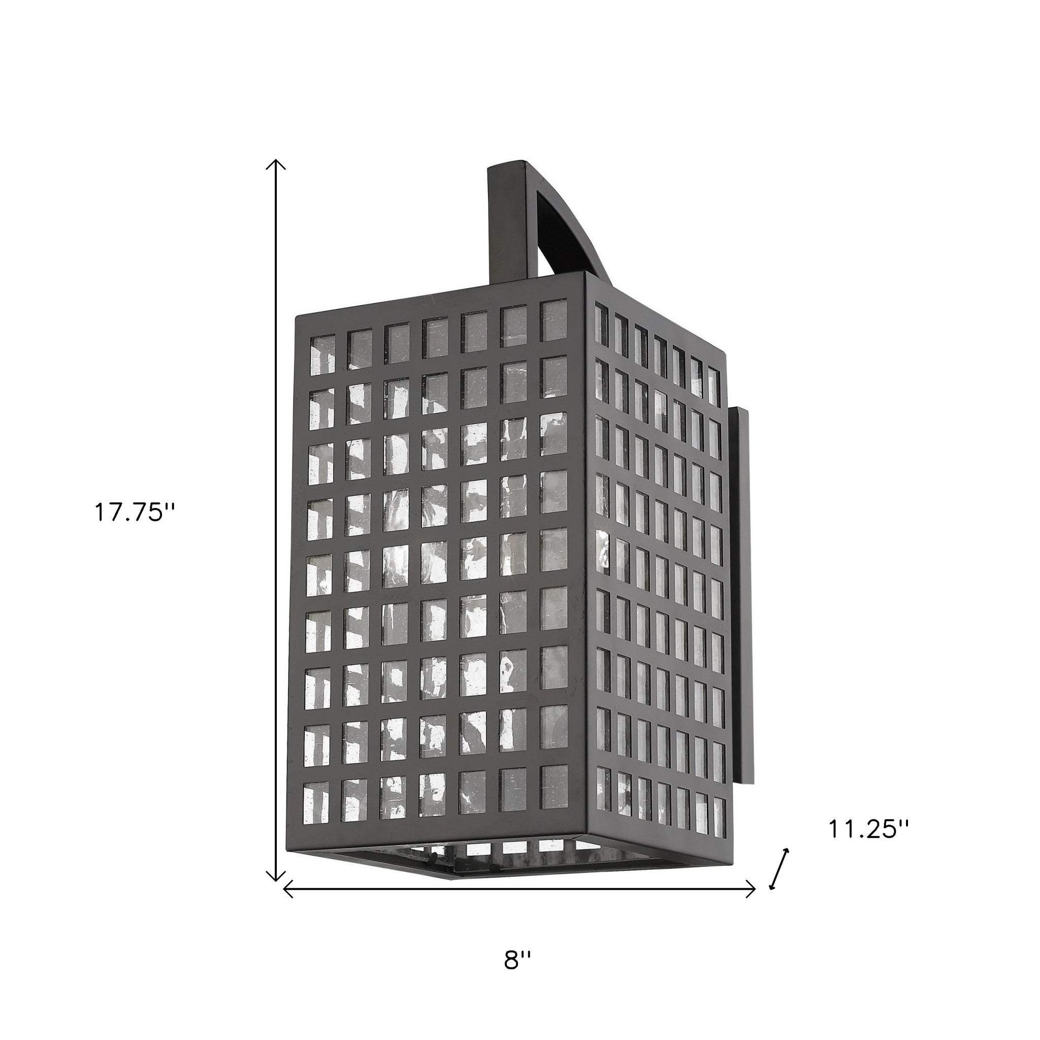 Letzel 3-Light Oil-Rubbed Bronze Wall Light - Image 8