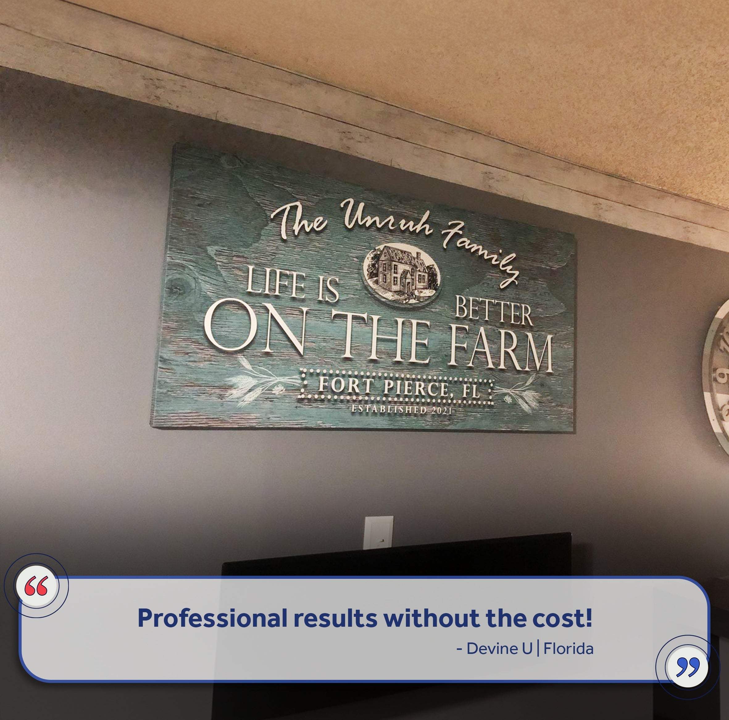 Life Is Better On The Farm Sign VI - Image 7