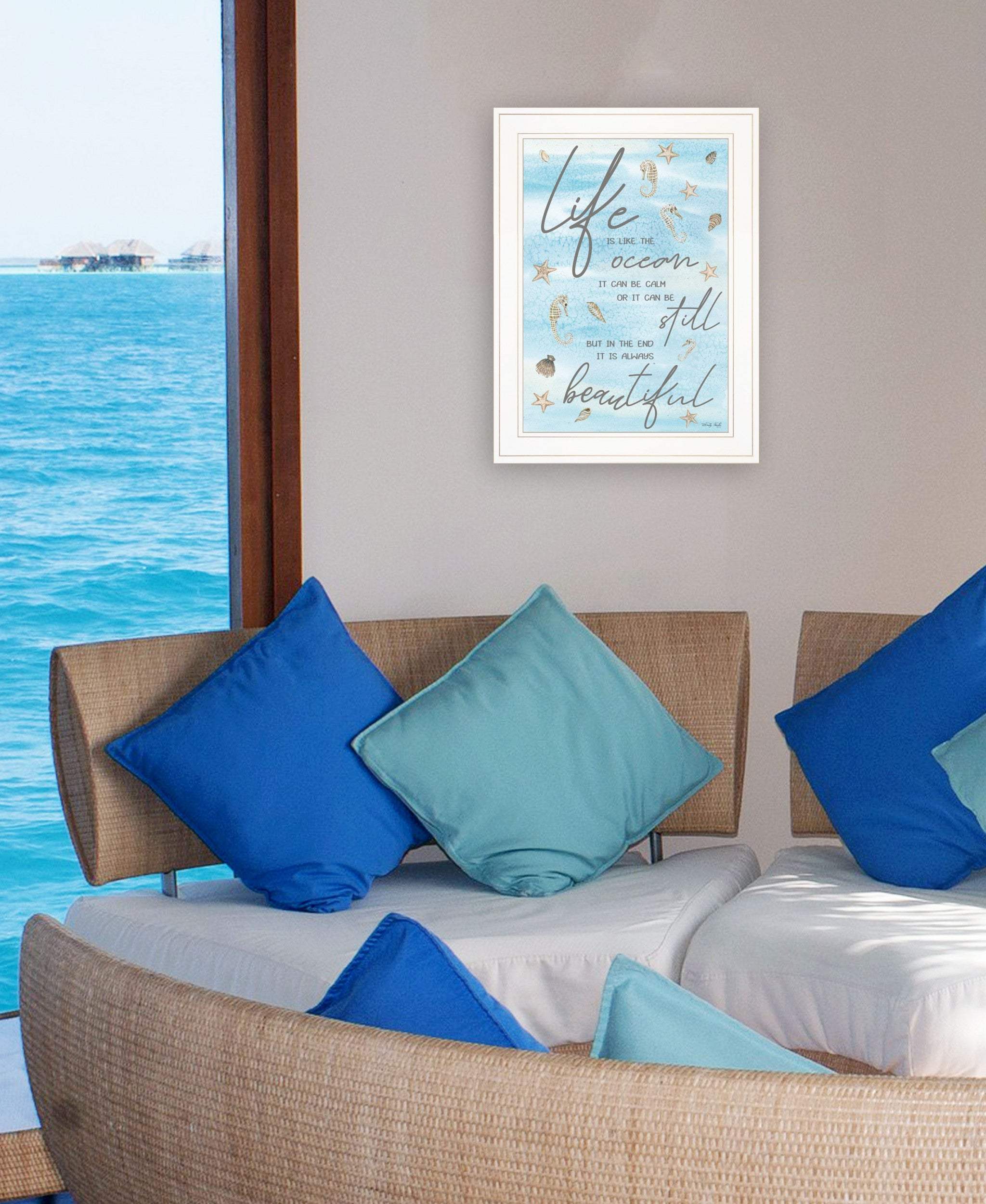 Life is Like 2 White Framed Print Wall Art - Image 5