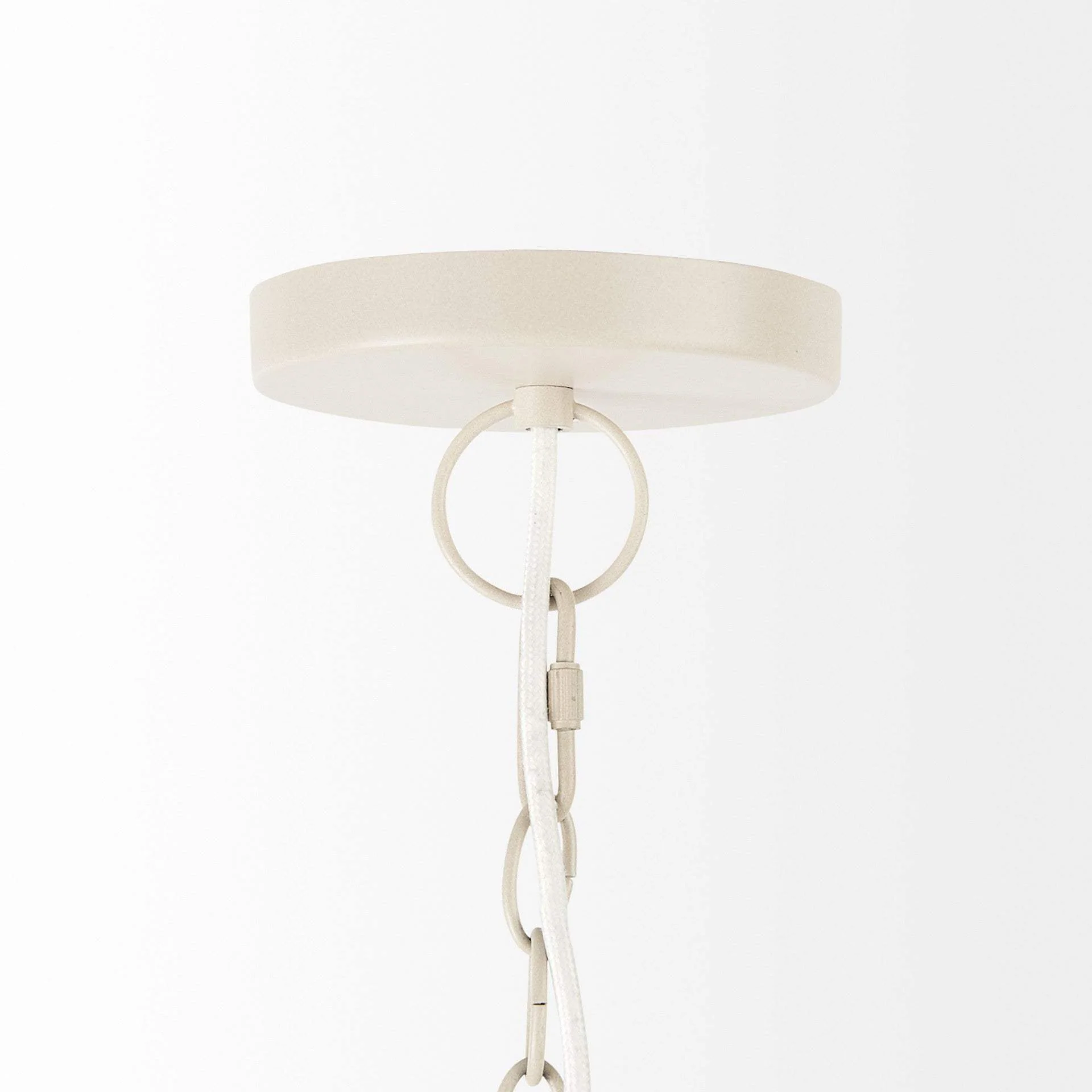 Light Brown Six Tier Hanging Chandelier - Image 3