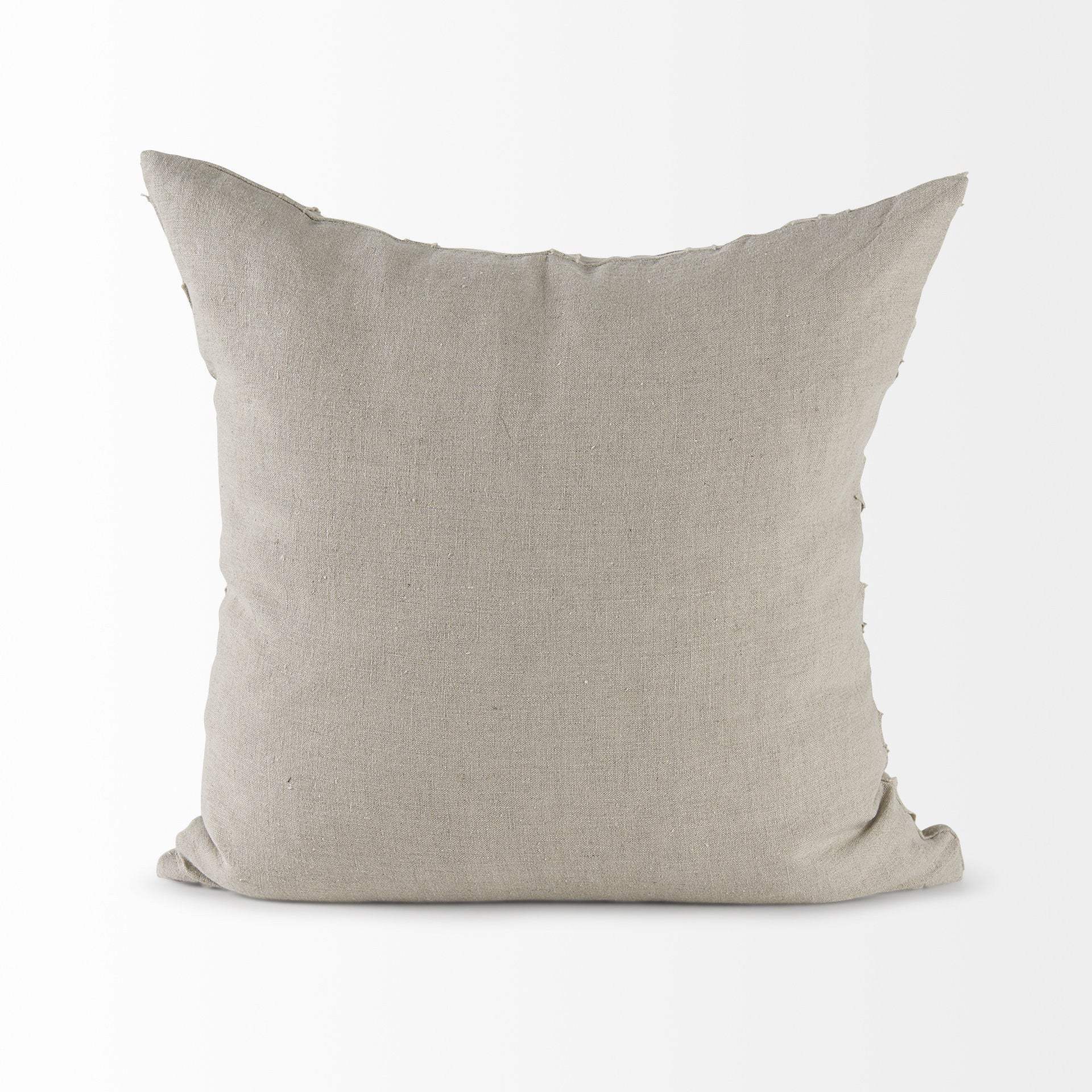 Light Gray Chevron Textured Pillow Cover - Image 5