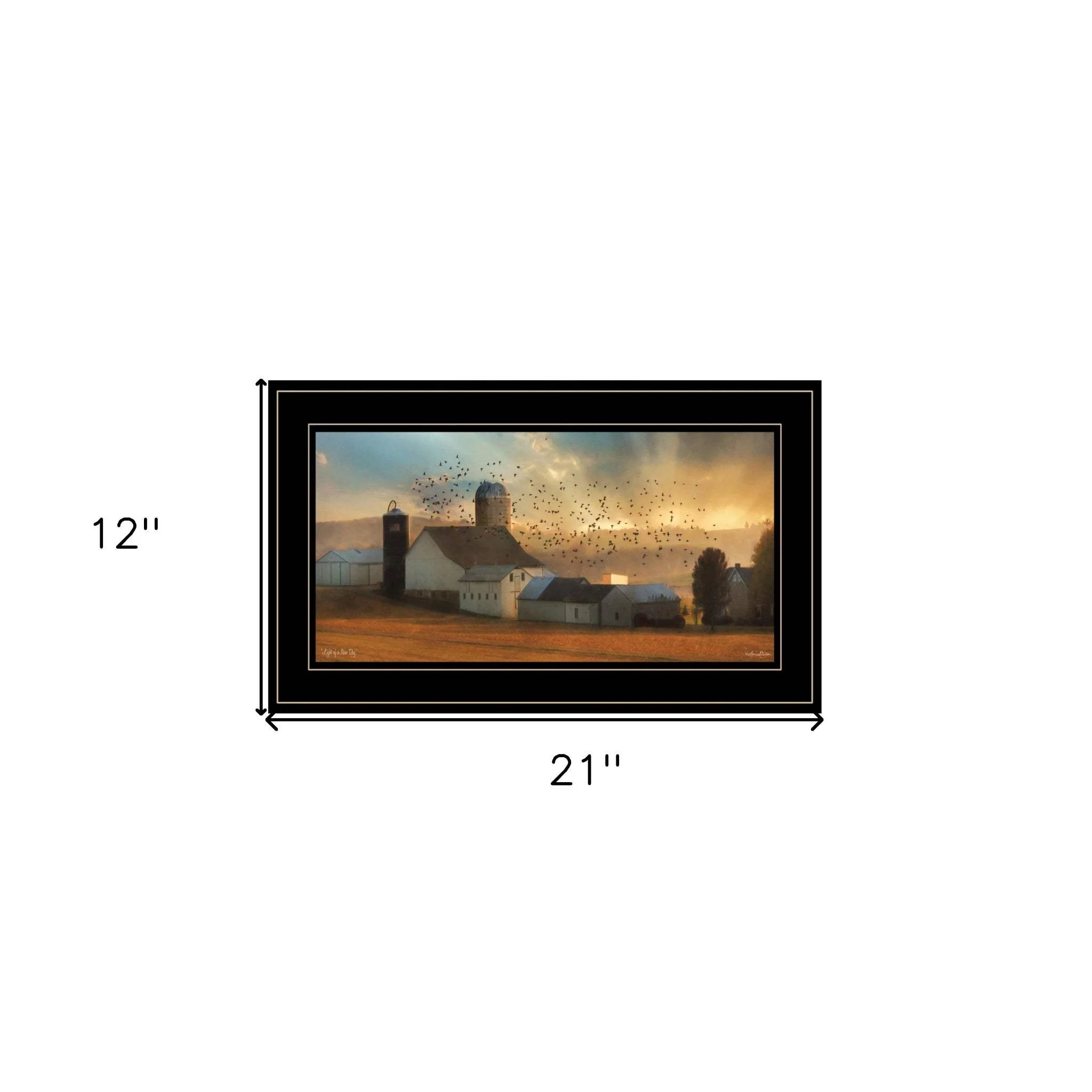 Light of a New Day 3 Black Framed Print Wall Art - Image 6