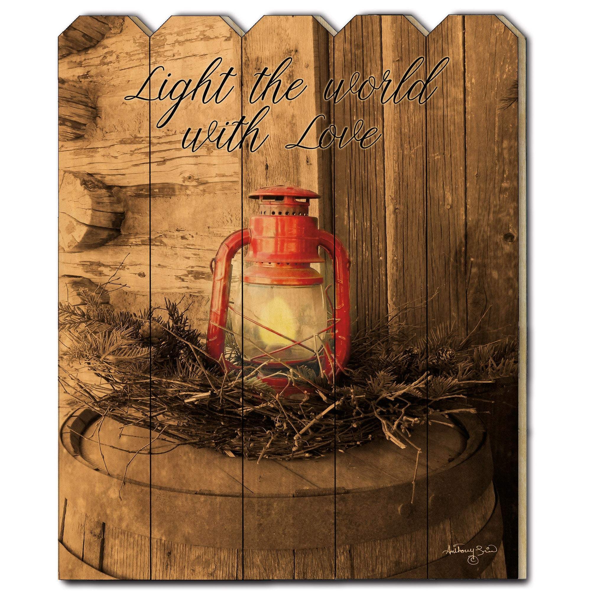 Light the World Unframed Print Wall Art - Image 2