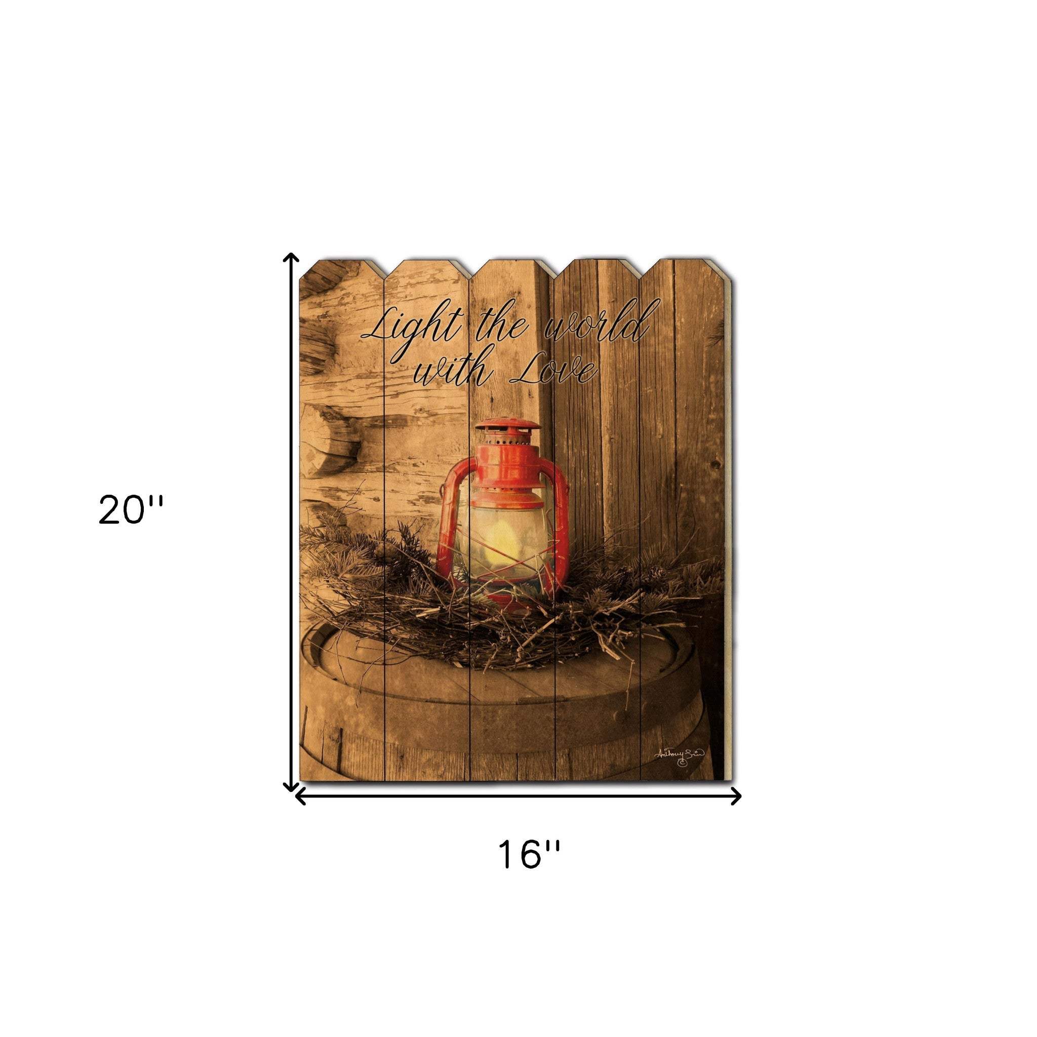 Light the World Unframed Print Wall Art - Image 5