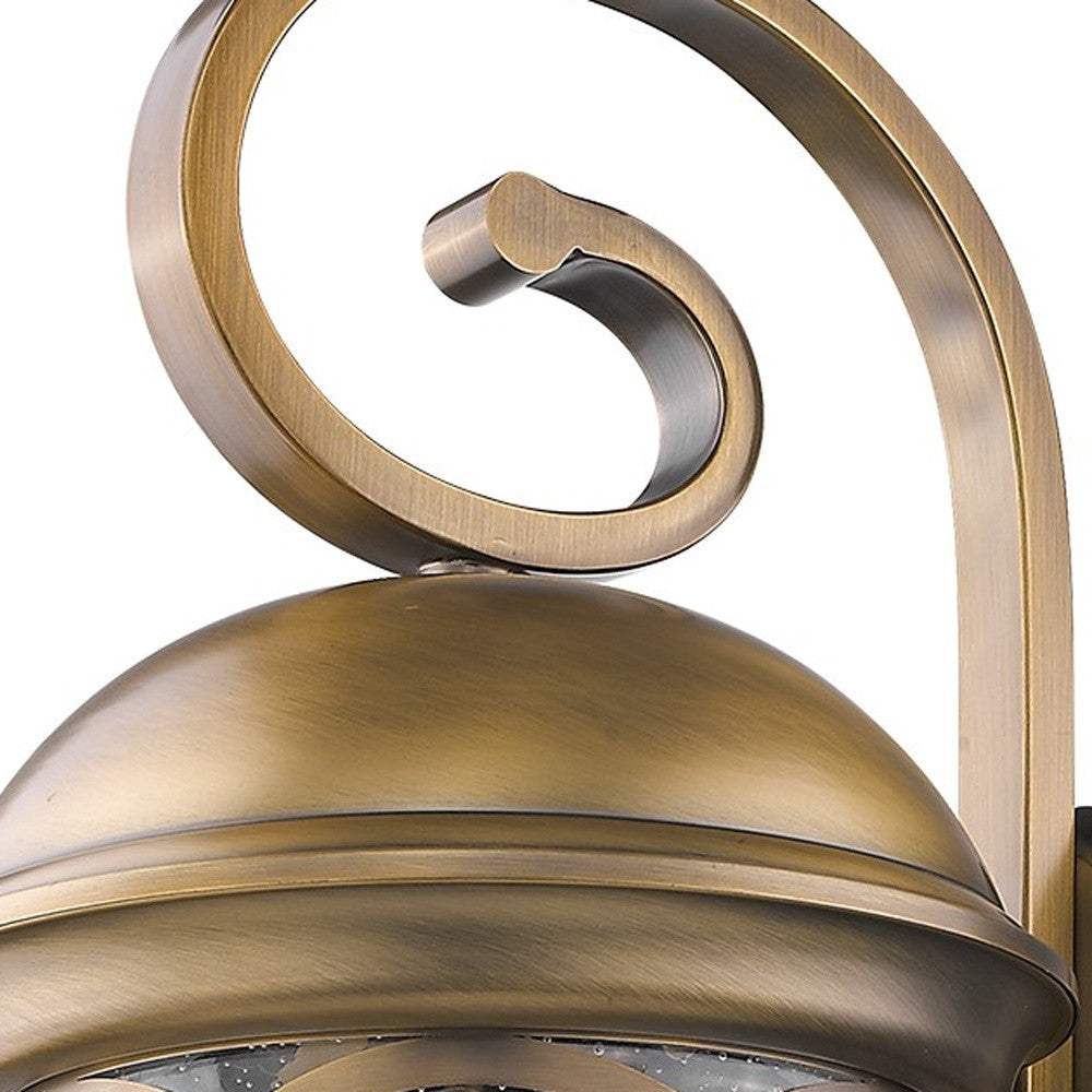Lincoln 4-Light Antique Brass Wall Light - Image 4