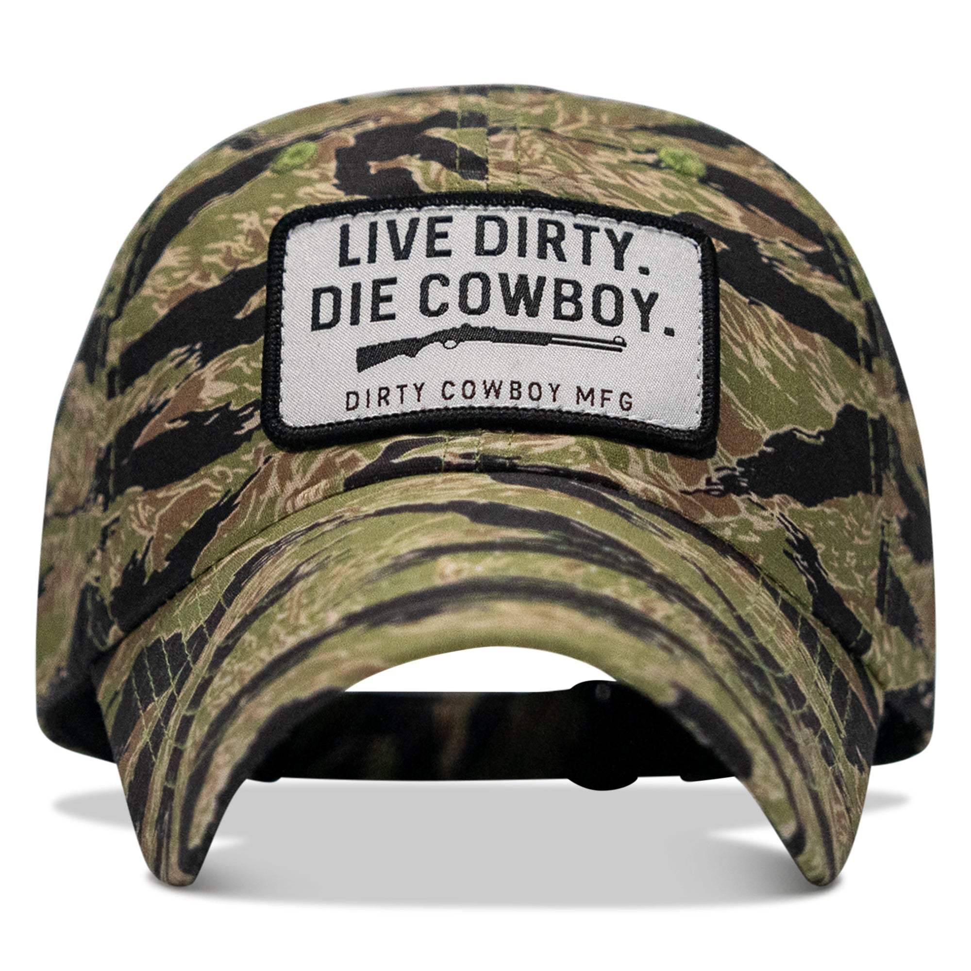 Live Dirty. Die Cowboy Patch Ripstop Hat - Image 6