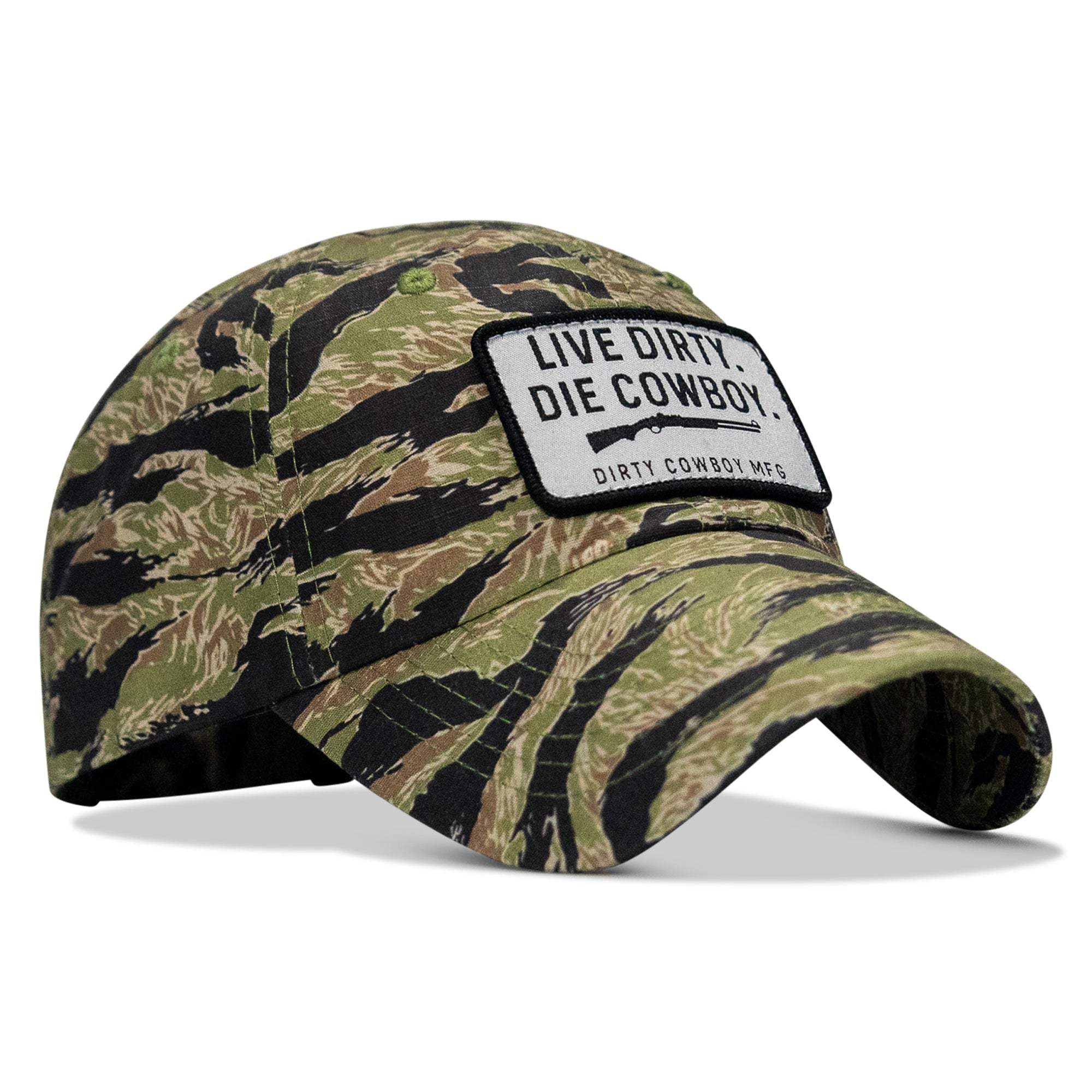 Live Dirty. Die Cowboy Patch Ripstop Hat - Image 8