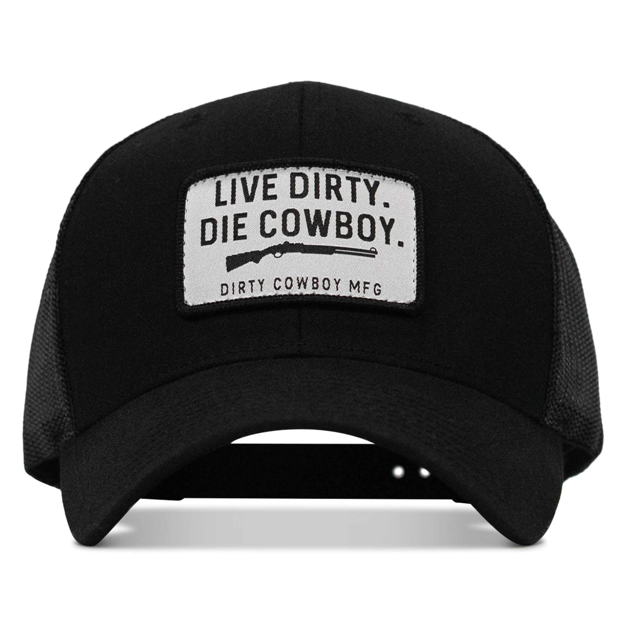 Live Dirty. Die Cowboy. SnapBack Hat
