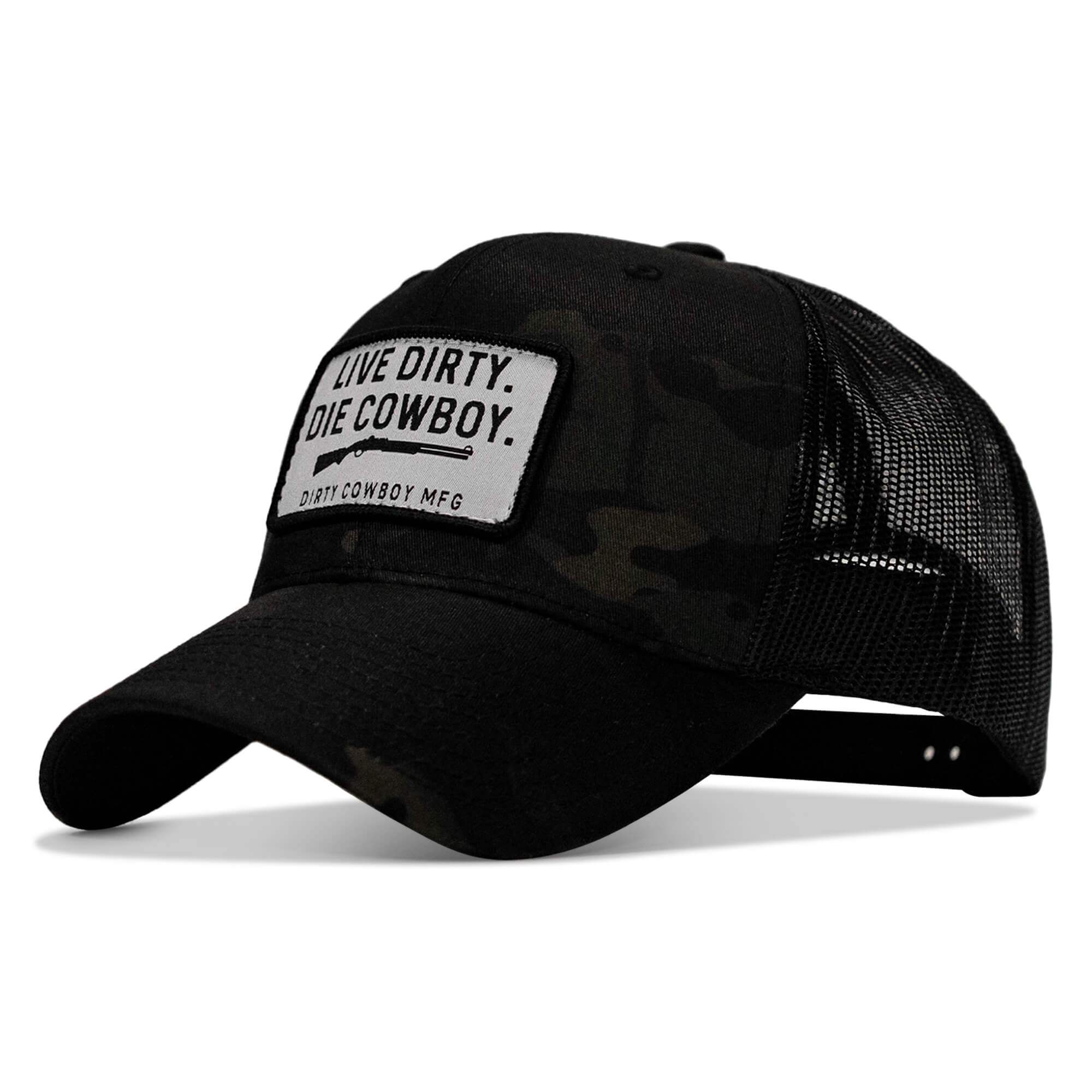 Live Dirty. Die Cowboy. SnapBack Hat - Image 14