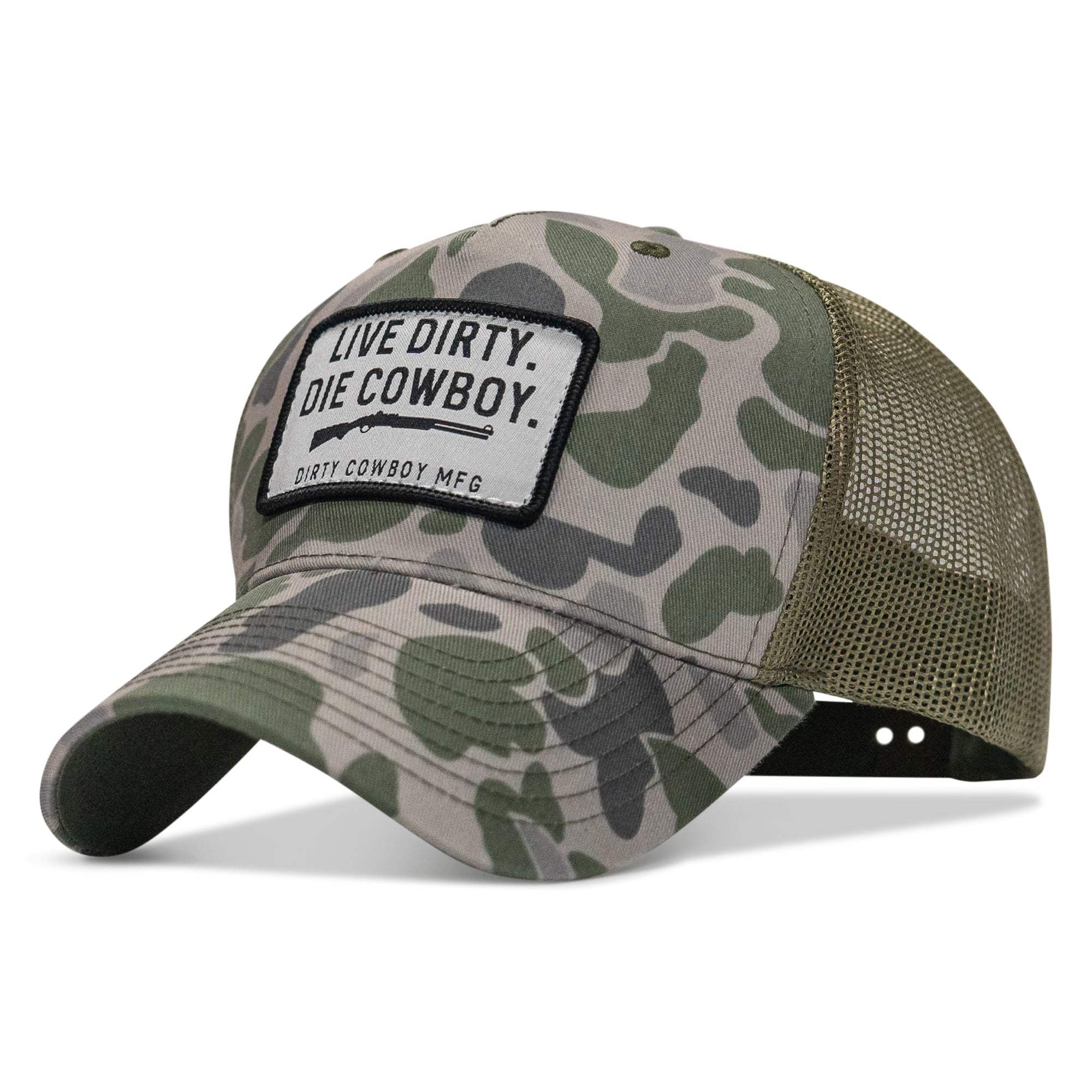 Live Dirty. Die Cowboy. SnapBack Hat - Image 20
