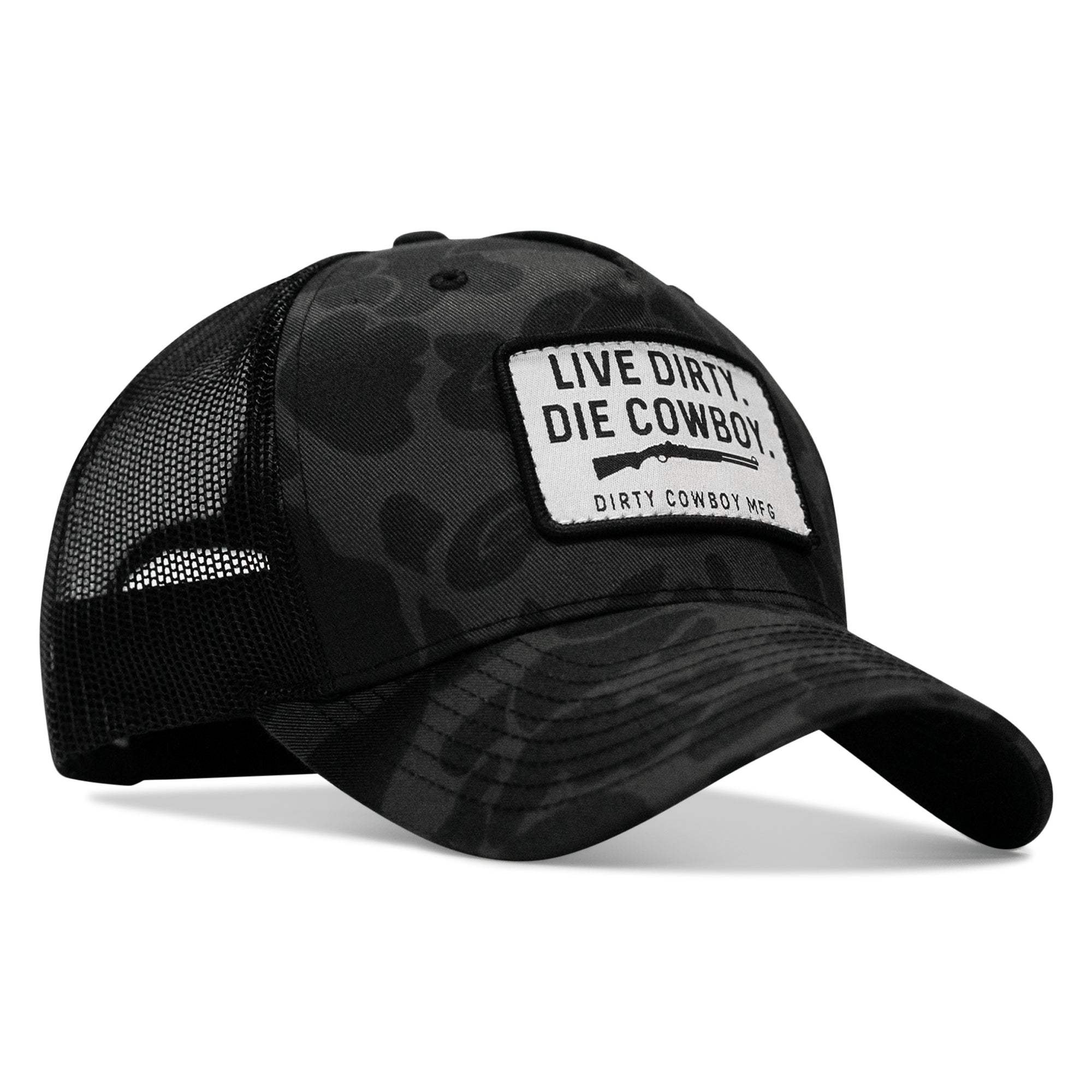 Live Dirty. Die Cowboy. SnapBack Hat - Image 31