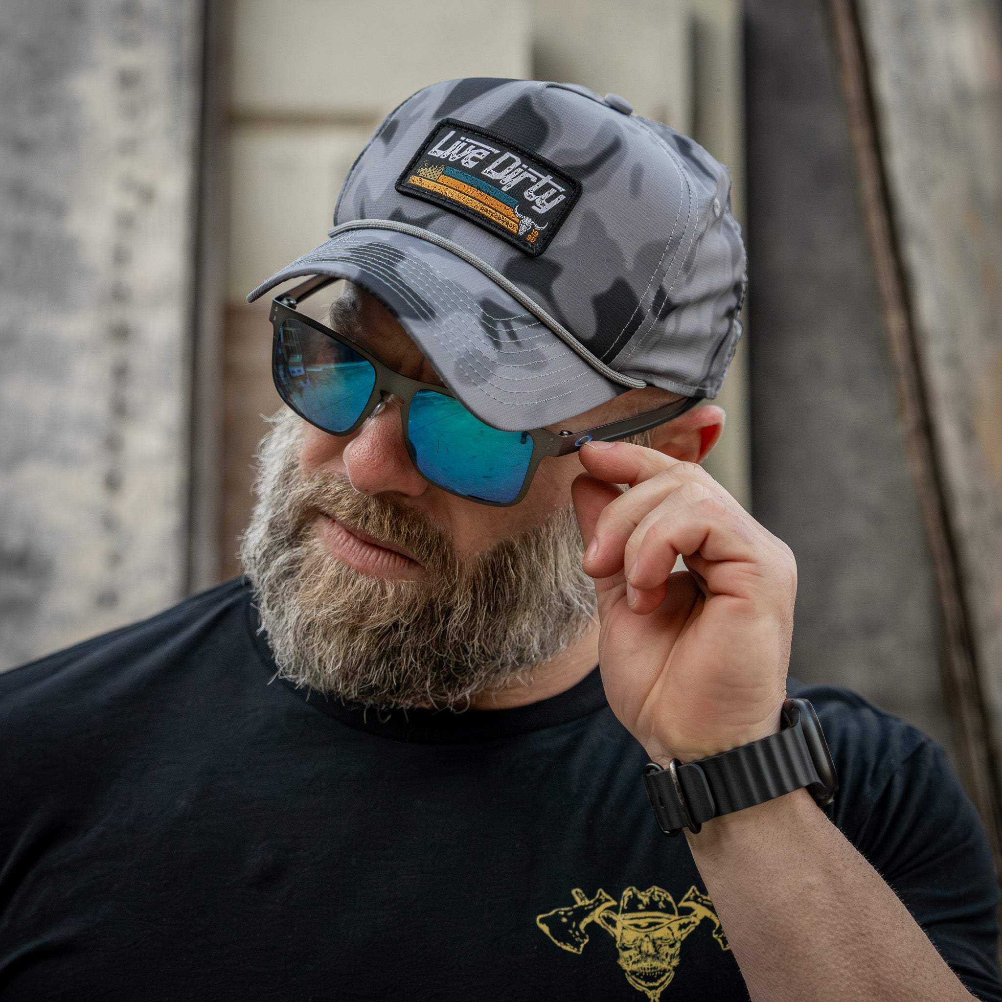 Live Dirty Patch Weekender Snapback - Image 13