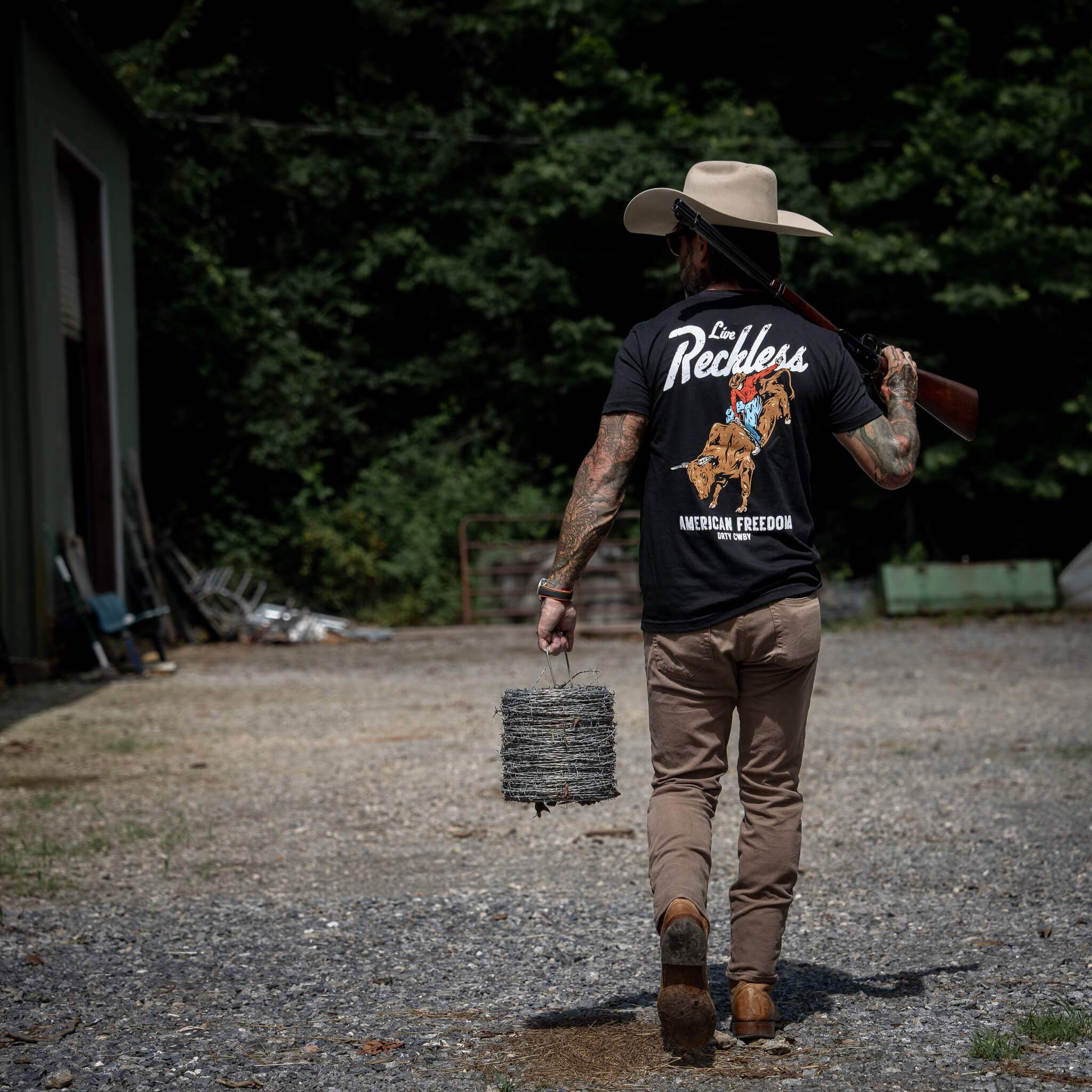 Live Reckless Men's T-Shirt - Image 4