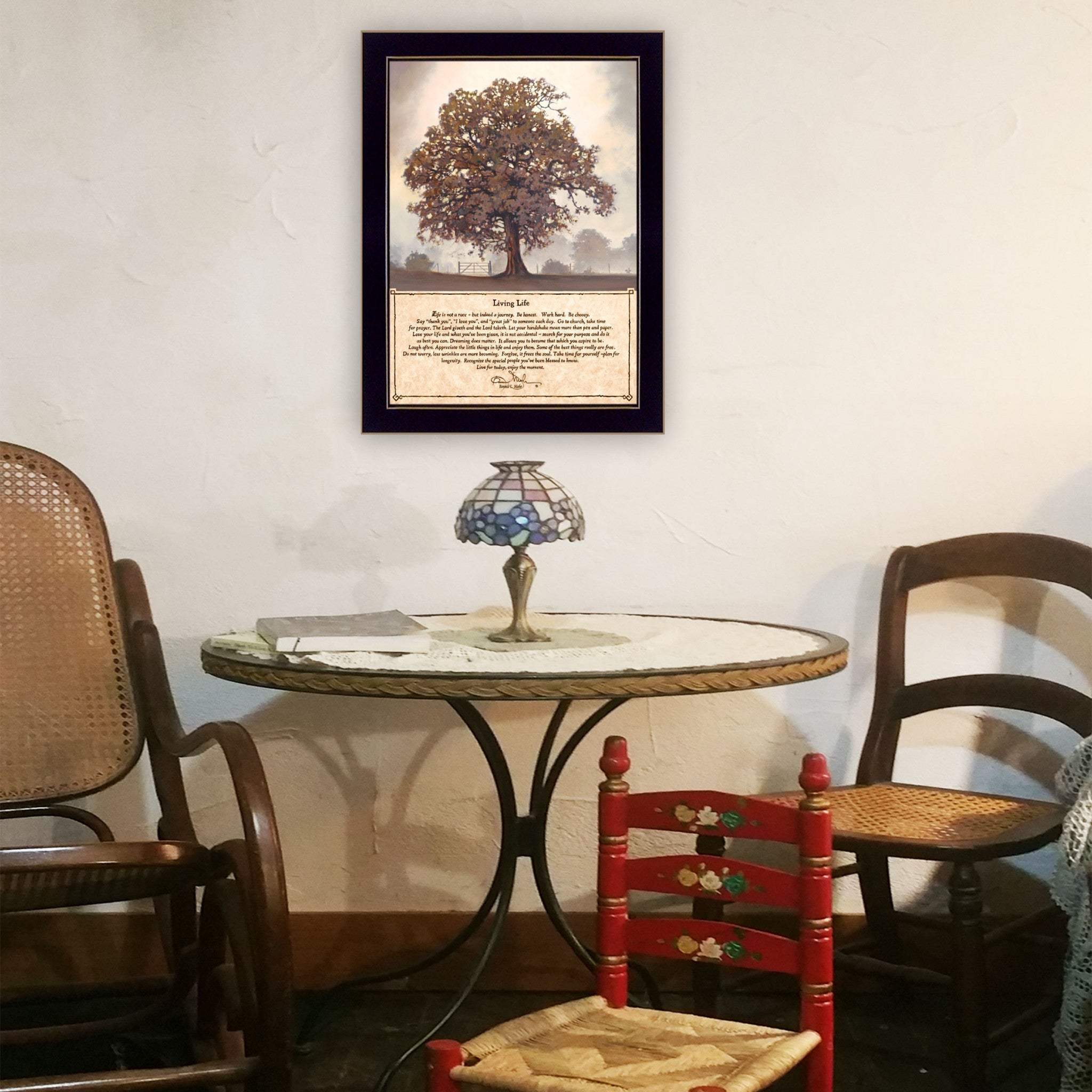 Living Life 4 Black Framed Print Wall Art - Image 5