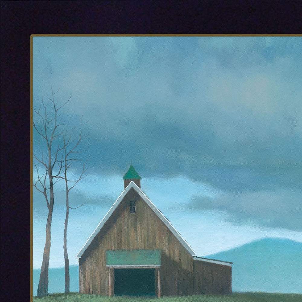 Lonesome Barn 2 Black Framed Print Wall Art - Image 5