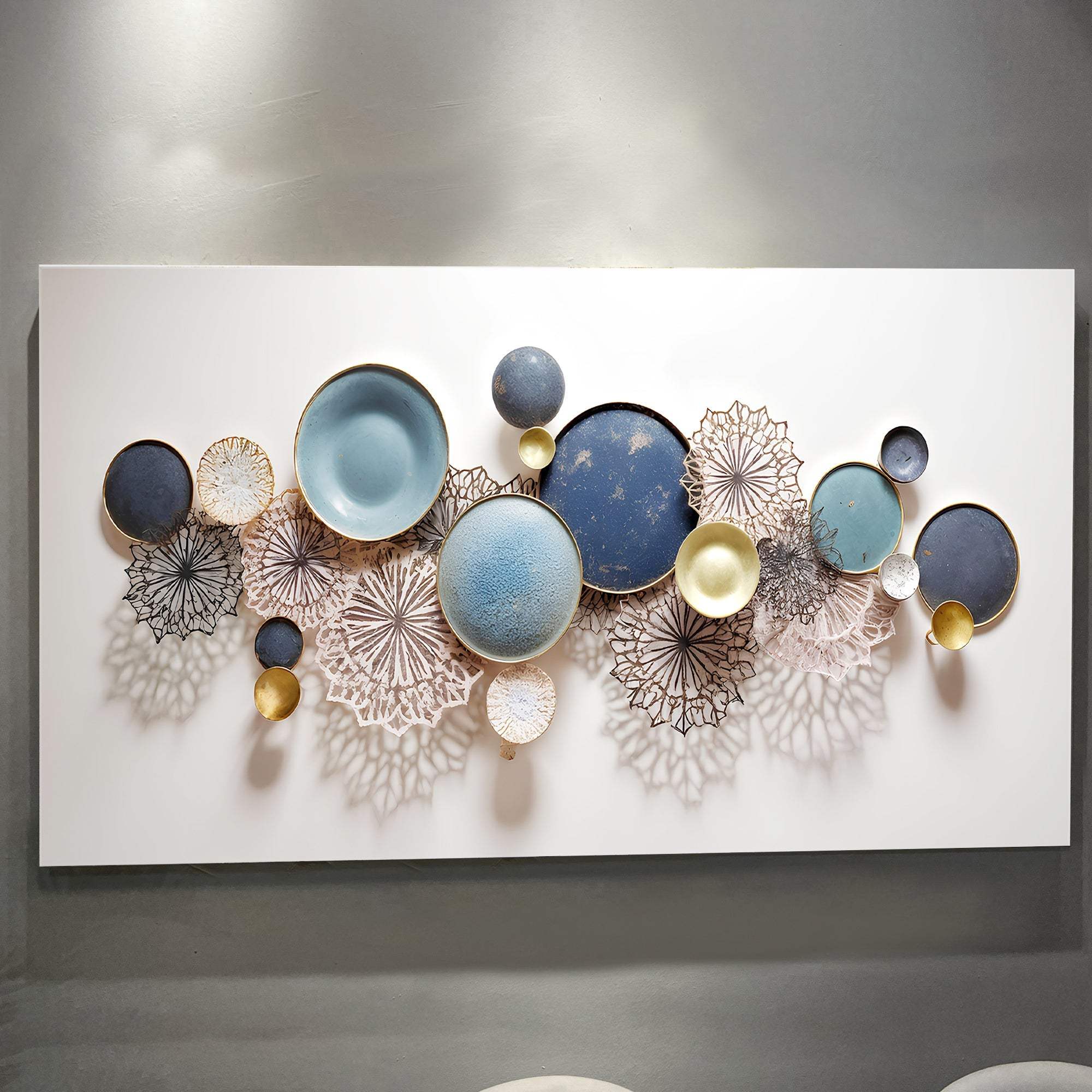 Lotus Leaf Abstract Wall Art III
