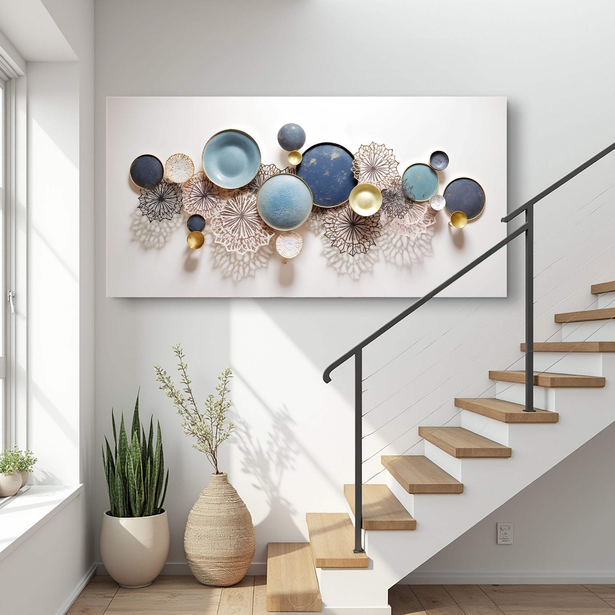 Lotus Leaf Abstract Wall Art III - Image 5