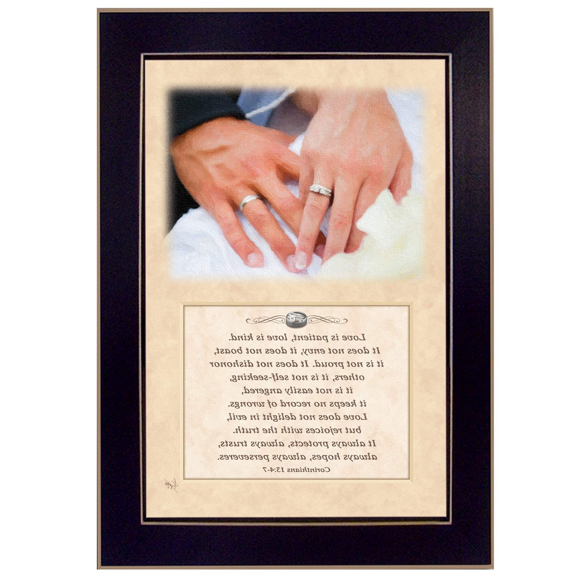 Love 2 Black Framed Print Wall Art - Image 3