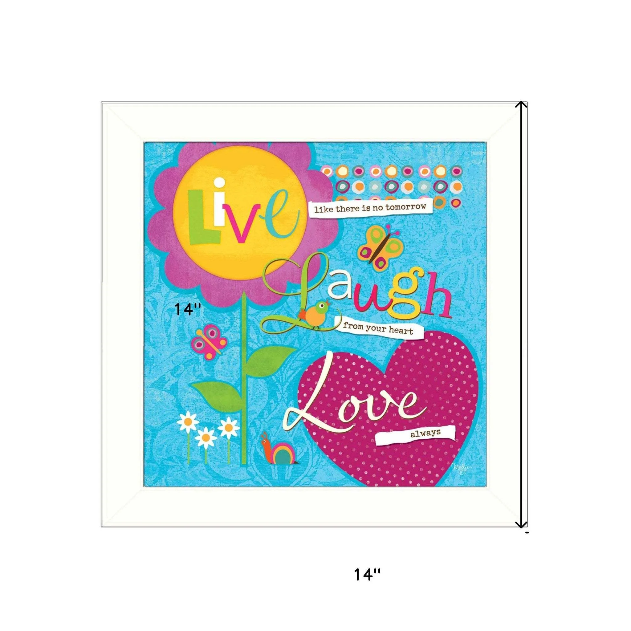 Love Always White Framed Print Wall Art - Image 6