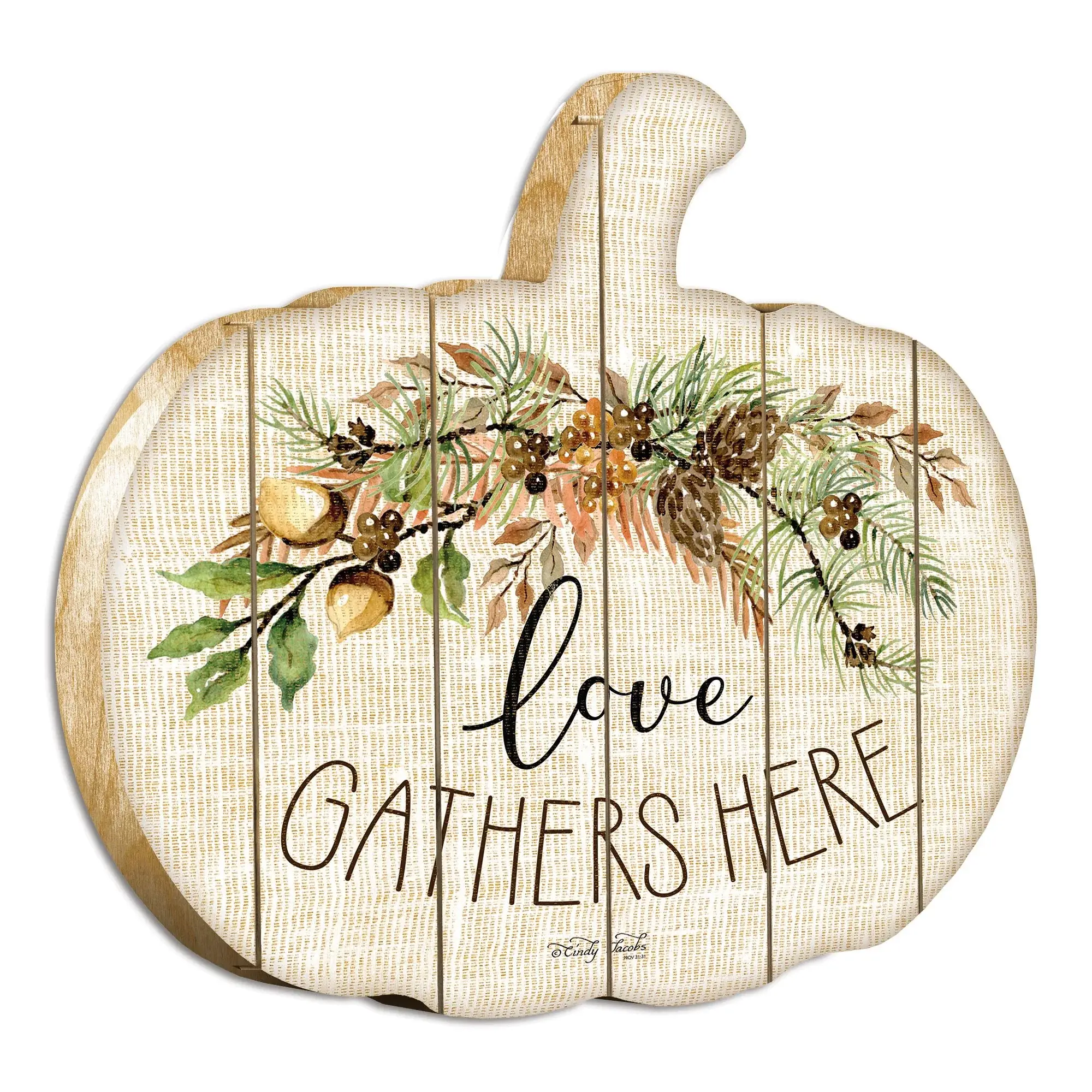 Love Gathers Here Unframed Print Wall Art - Image 3