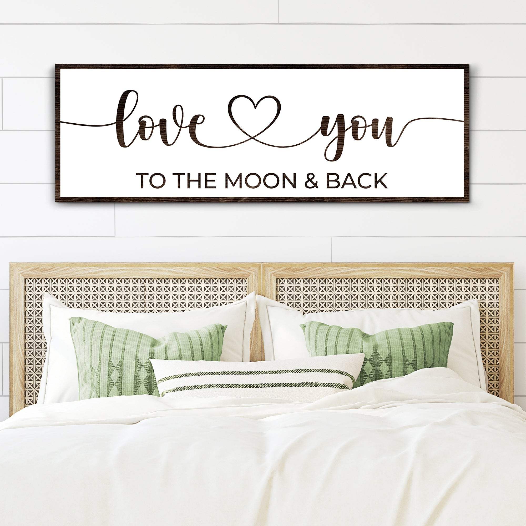 Love You To The Moon And Back Sign II - Image 3