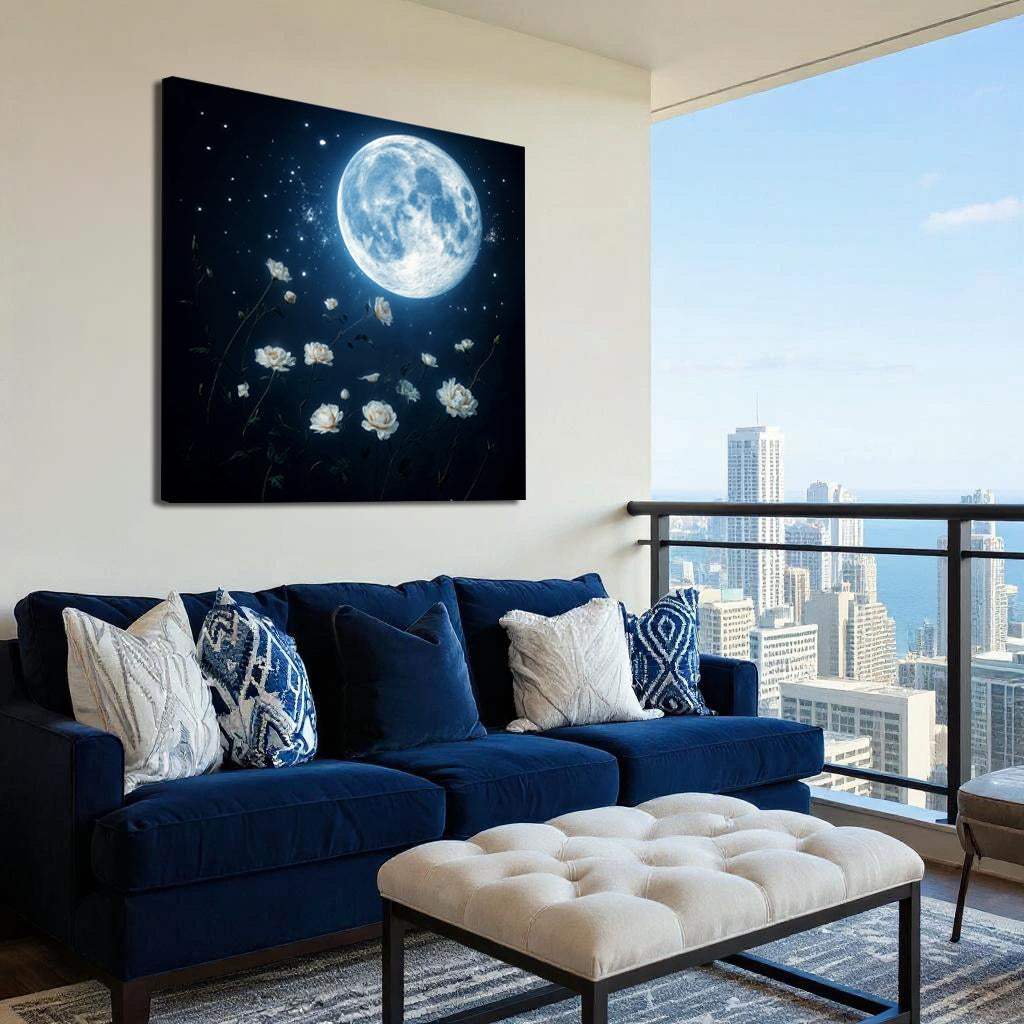 Lunar Canvas Wall Art - Image 3
