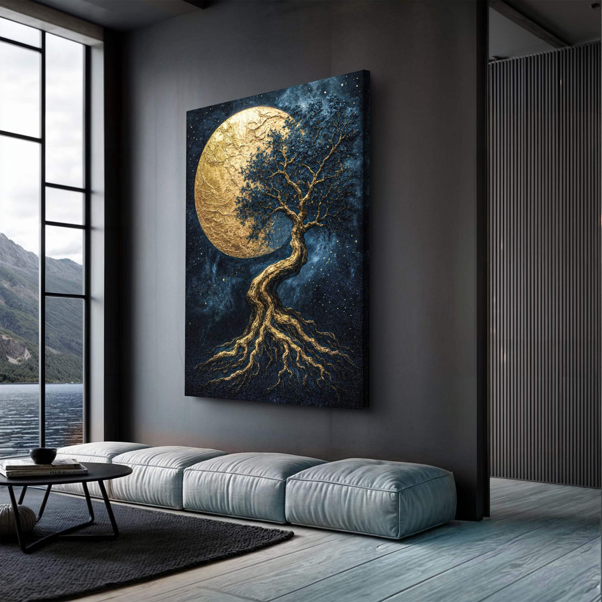 Lunar Tree of Life Wall Art - Image 2