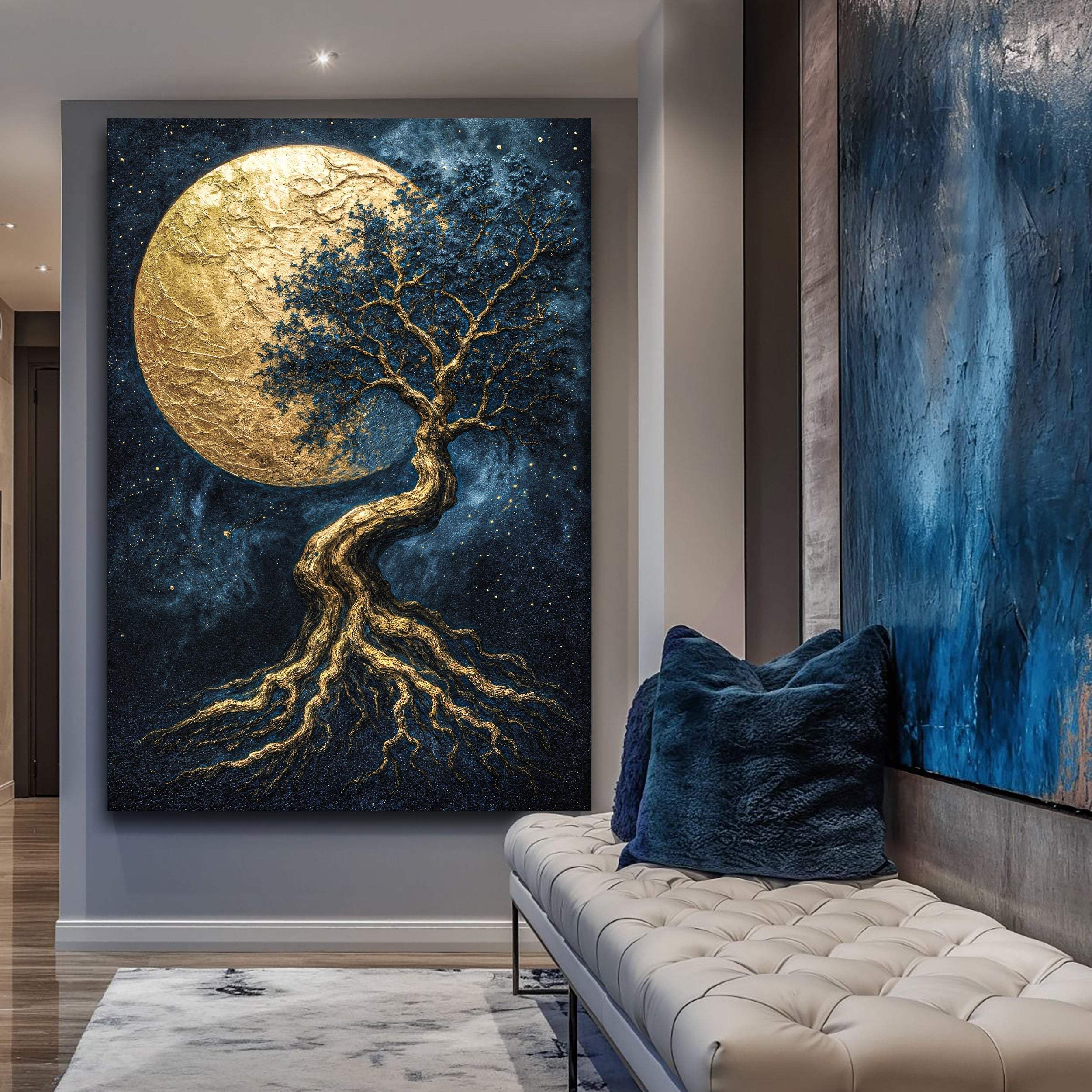 Lunar Tree of Life Wall Art - Image 4