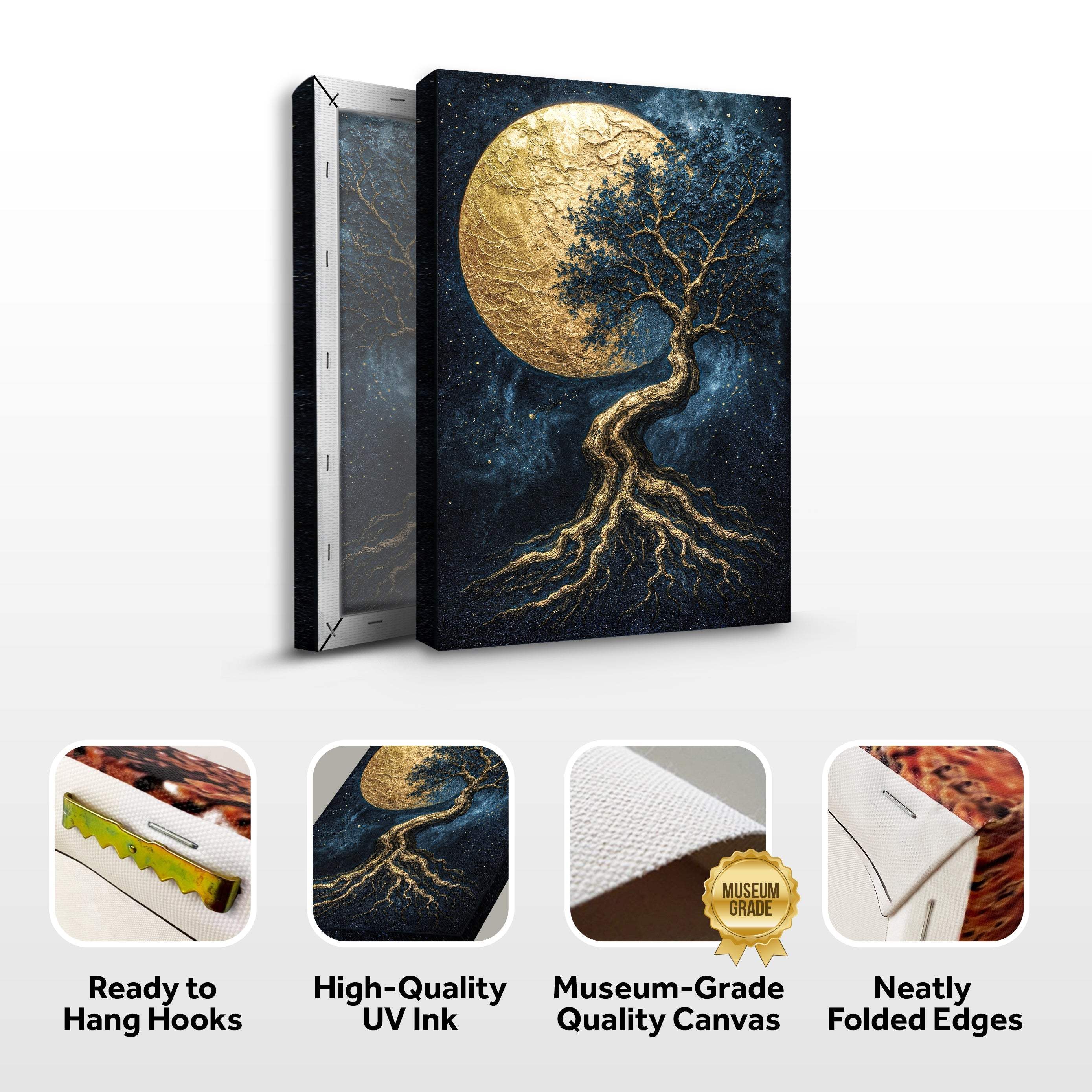 Lunar Tree of Life Wall Art - Image 8