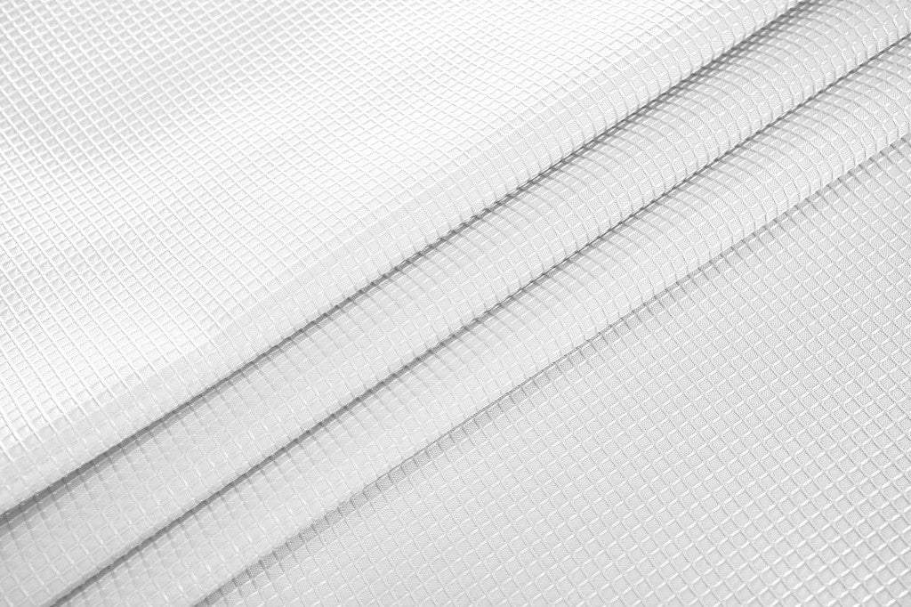 Luxurious White Waffle Weave Shower Curtain - Image 5