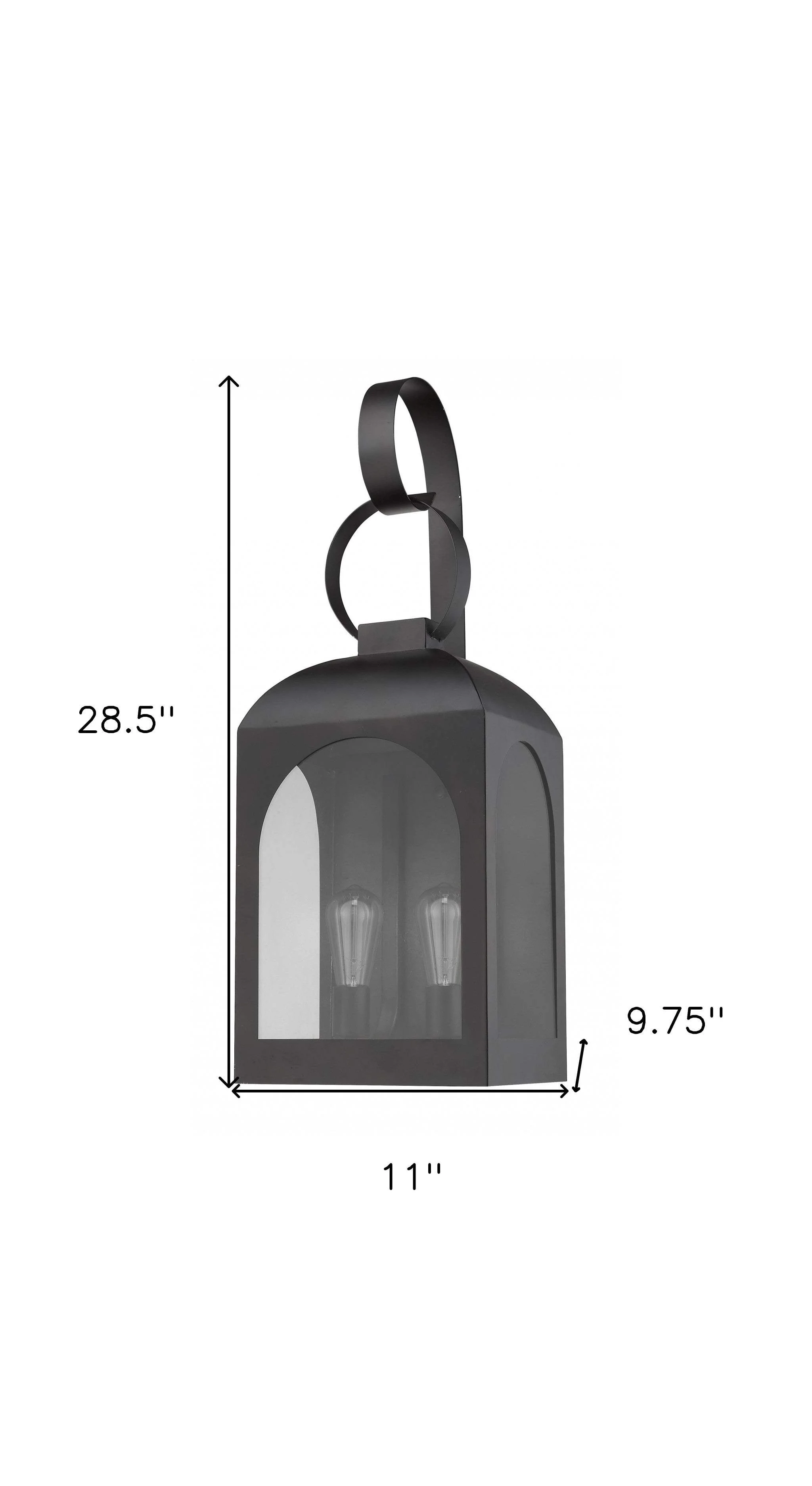 Madigan 2-Light Oil-Rubbed Bronze Wall Light - Image 8
