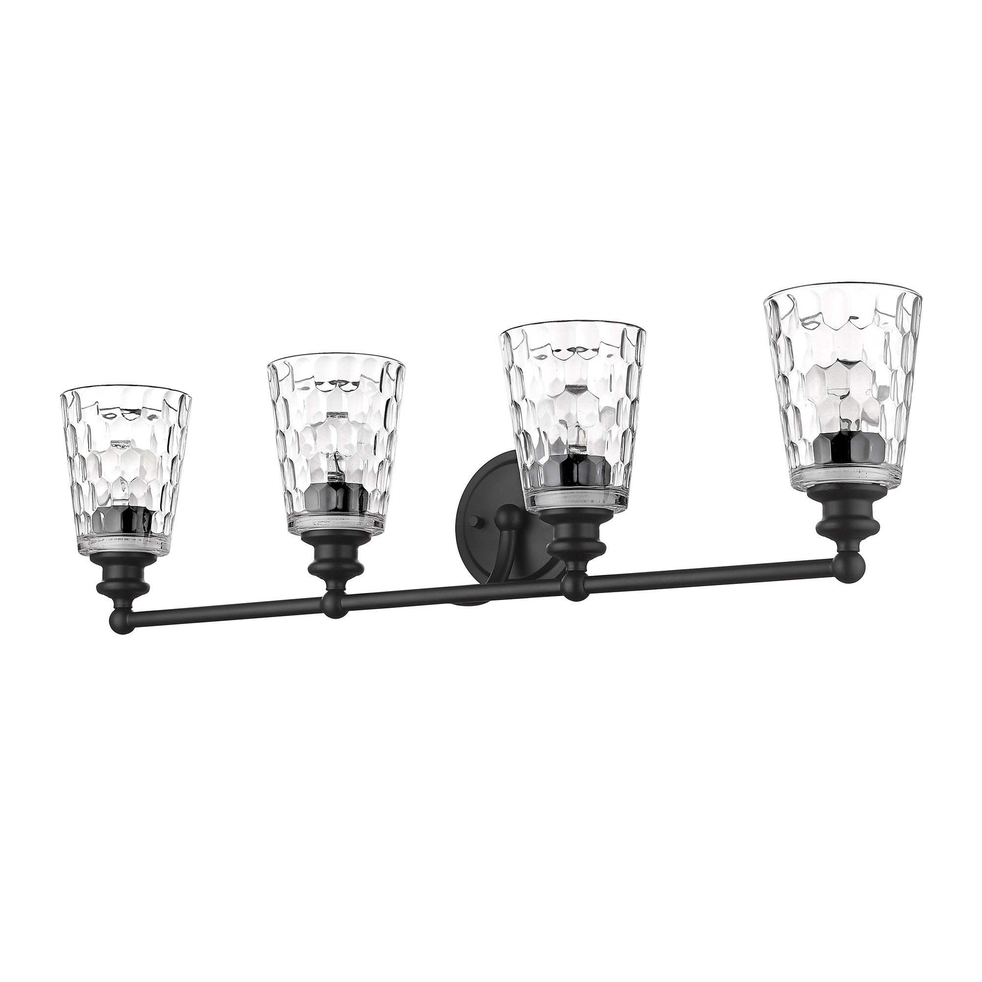 Mae 4-Light Matte Black Vanity - Image 3