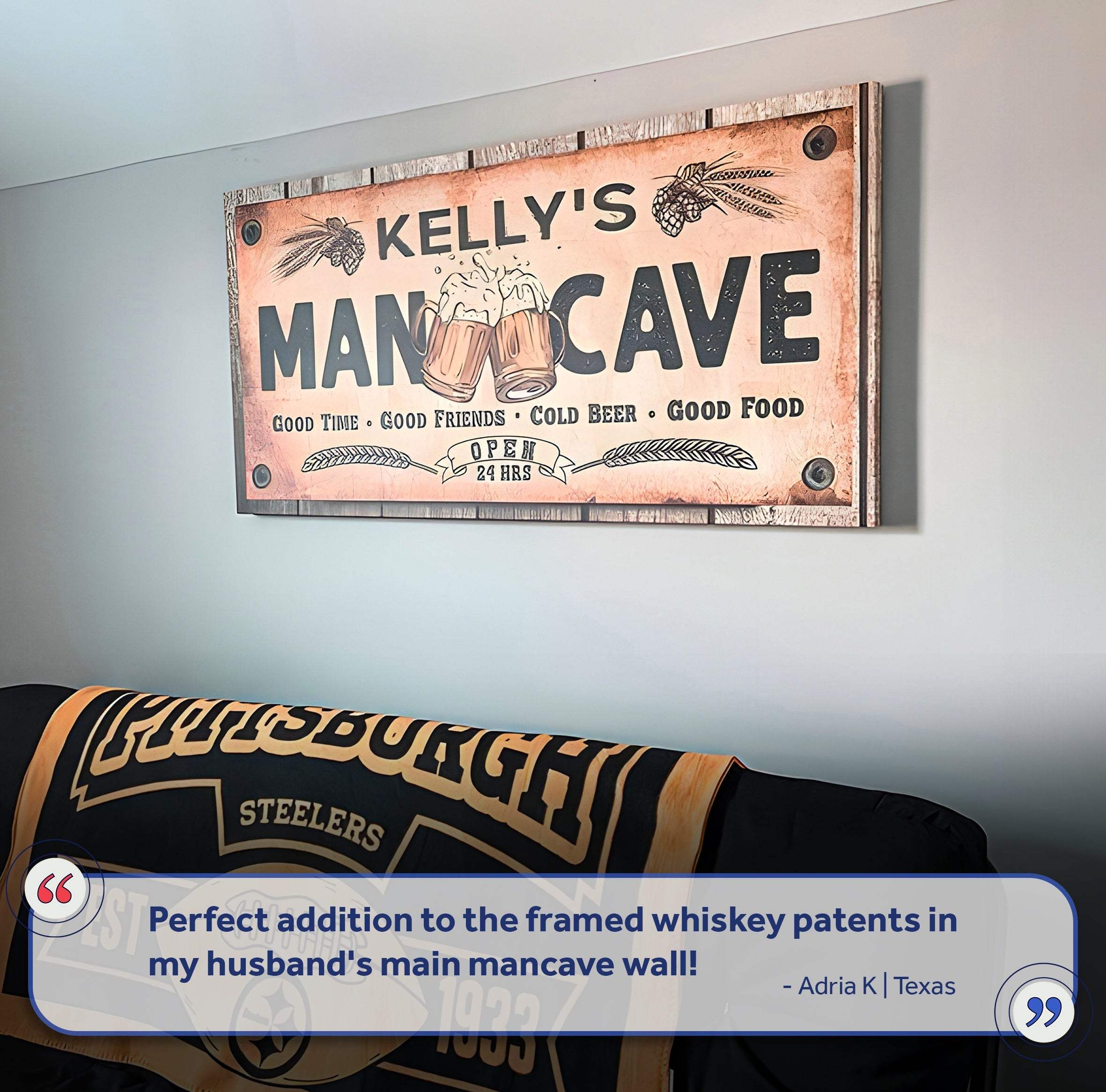 Man Cave Sign IV - Image 6
