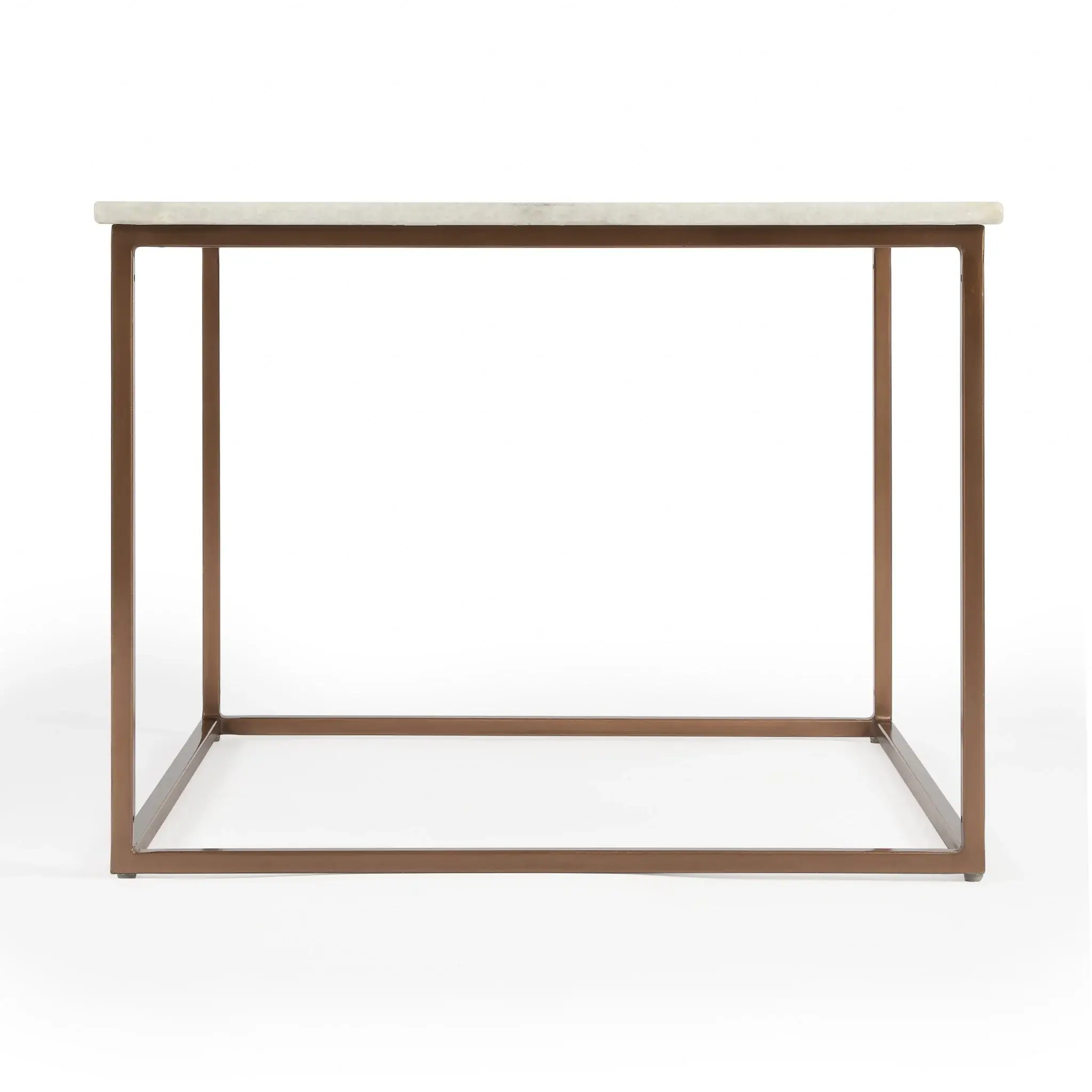 Marble And Metal Coffee Table - Image 3
