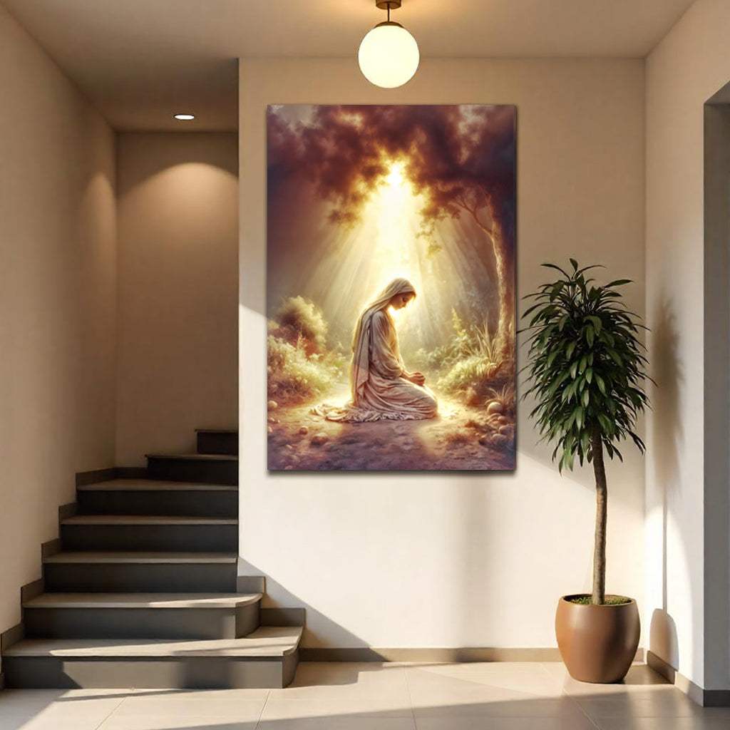Mary Praying Faith Wall Art - Image 3