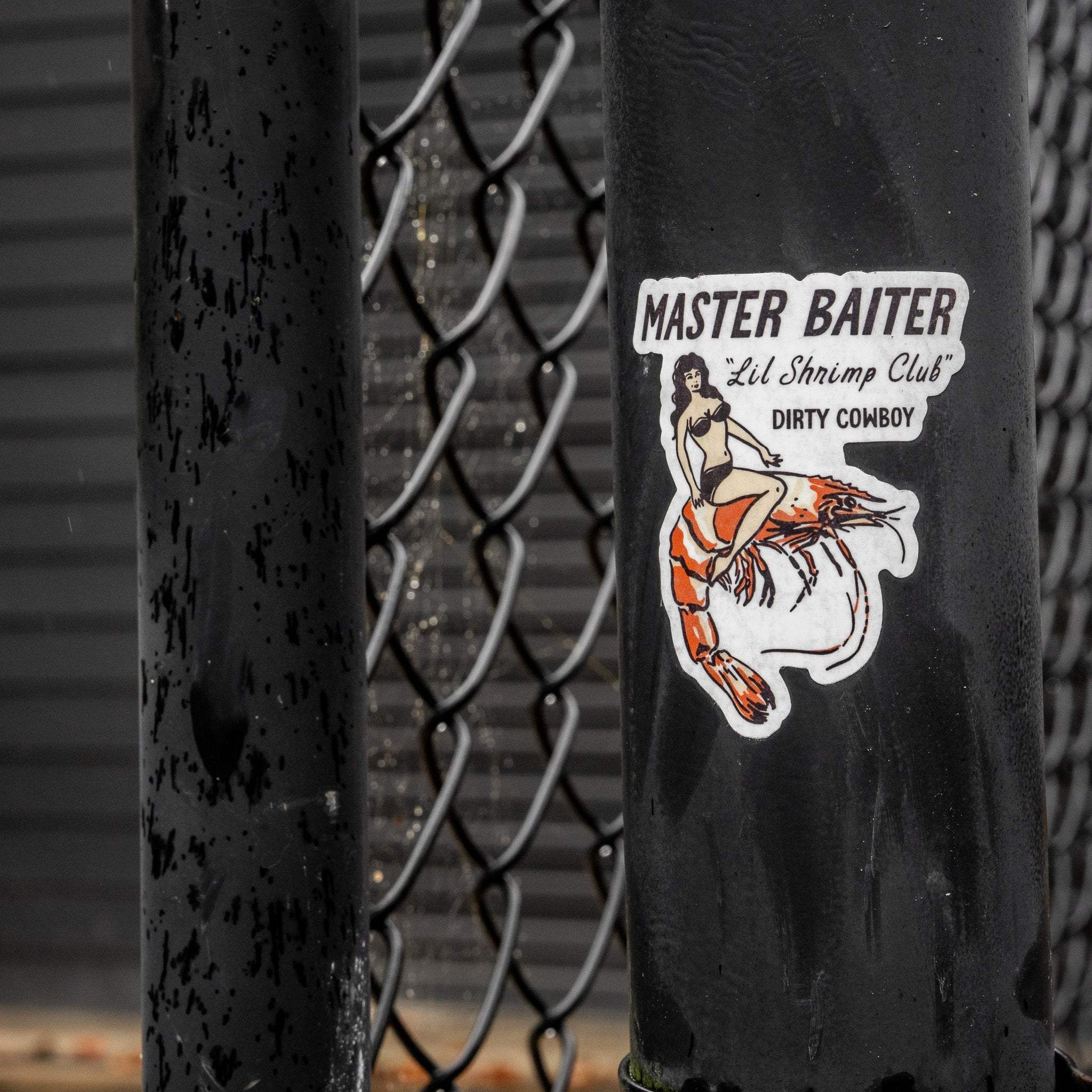 Master Baiter 'Lil Shrimp Club Decal Sticker - Image 5