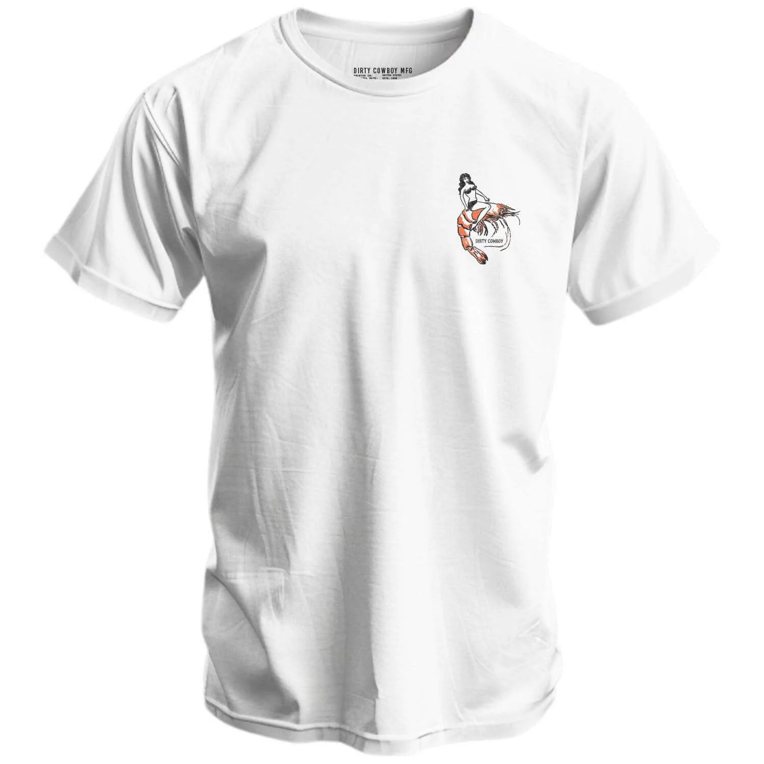 Master Baiter "Lil Shrimp Club" Men's T-Shirt - Image 2