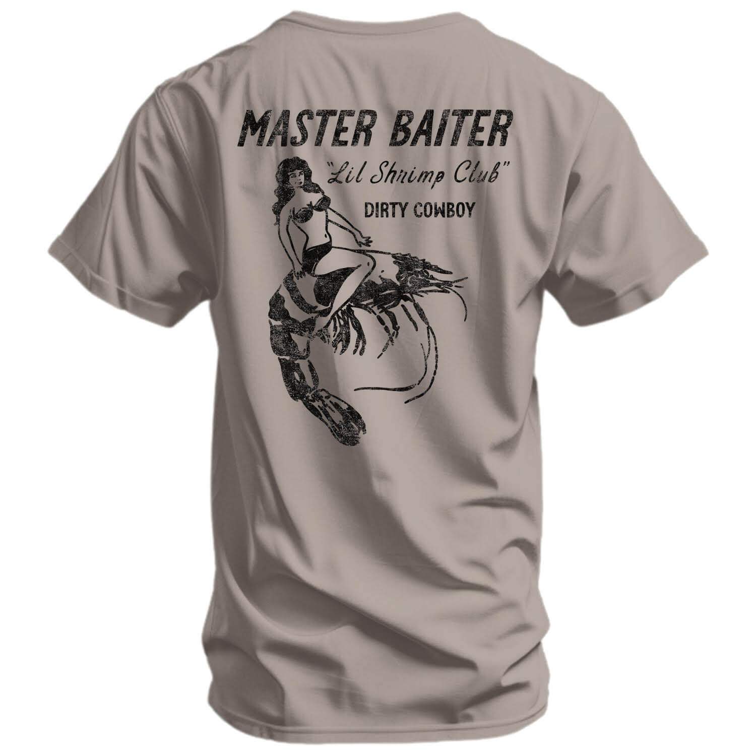 Master Baiter "Lil Shrimp Club" Men's T-Shirt - Image 3