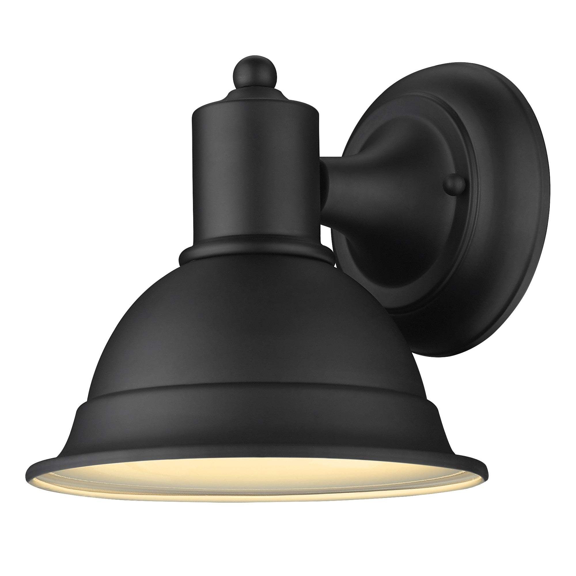 Matte Black Aluminum Wall Sconce - Image 3